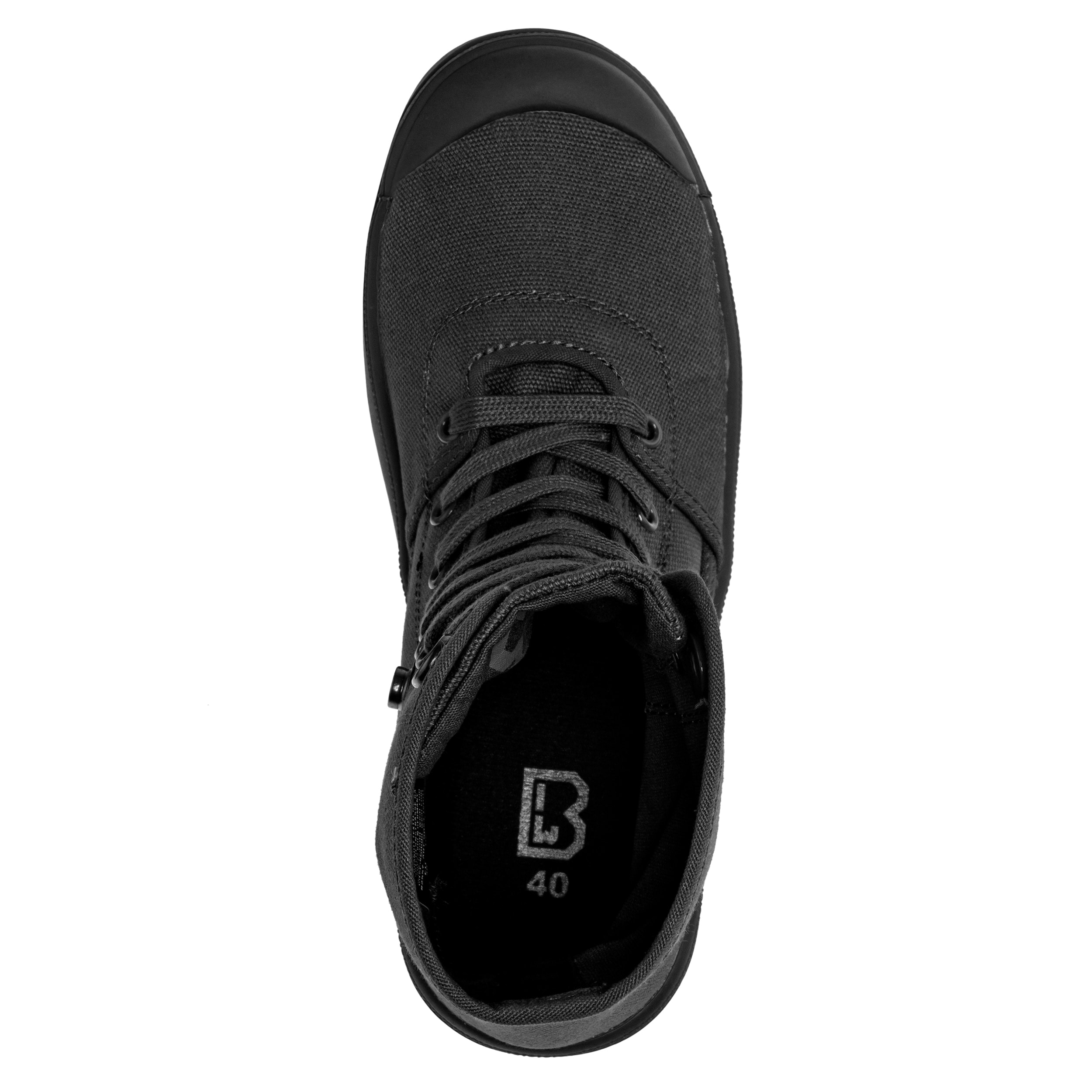 Boty Brandit Military Canvas Sneaker High - Black