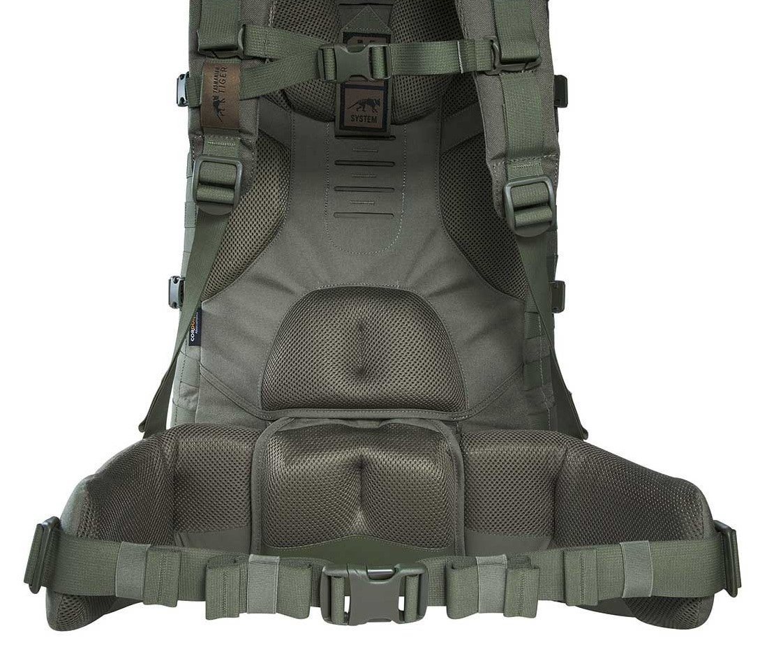 Batoh Tasmanian Tiger Base Pack FO IRR 60 l – Stone Grey Olive