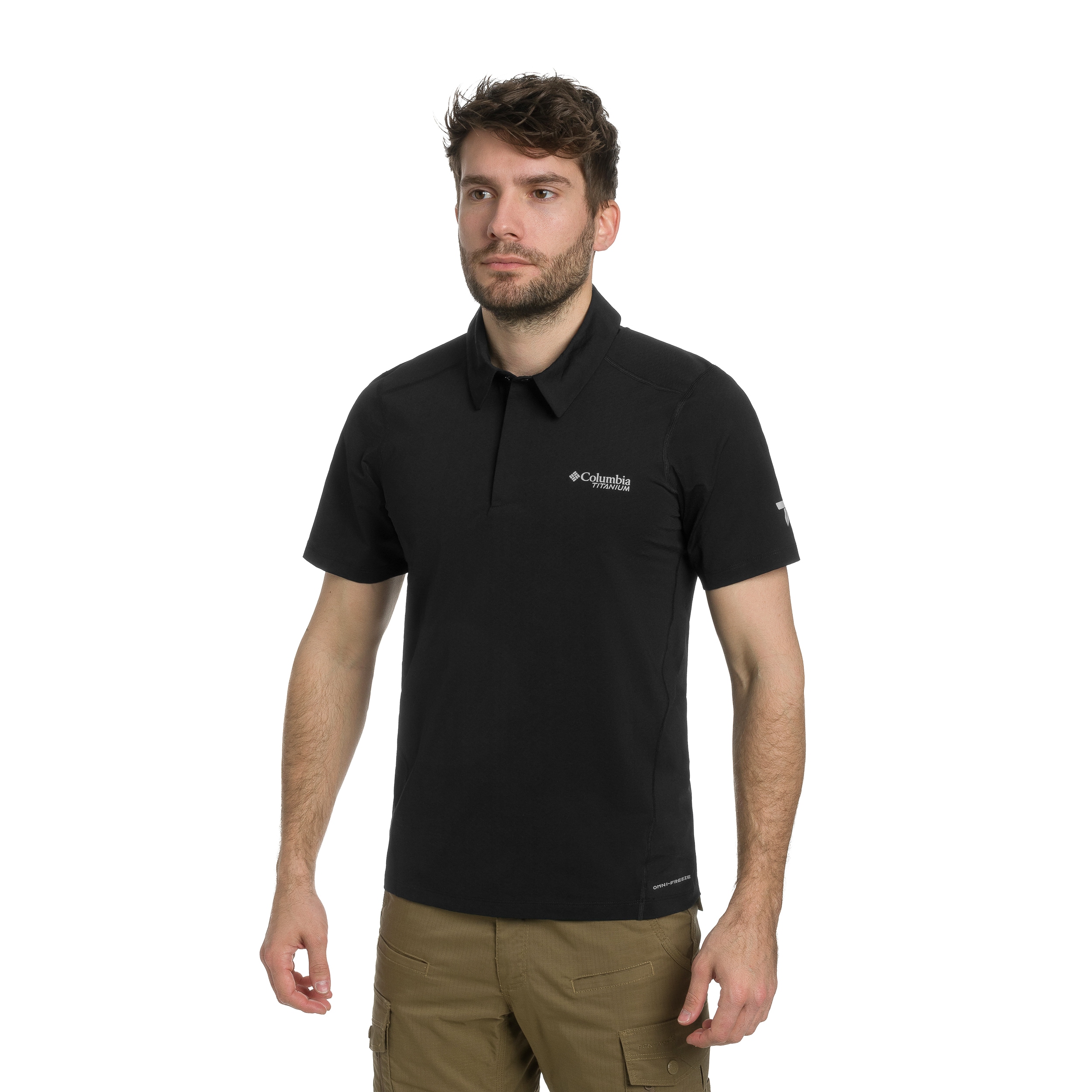 Termoaktivní polo tričko Columbia Diamond Peak Pro – Black