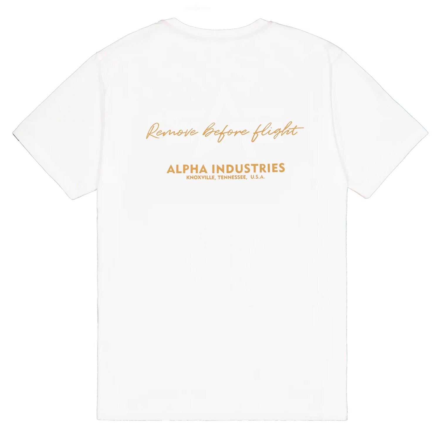 Tričko T-shirt Alpha Industries Tonal Logo Print - White