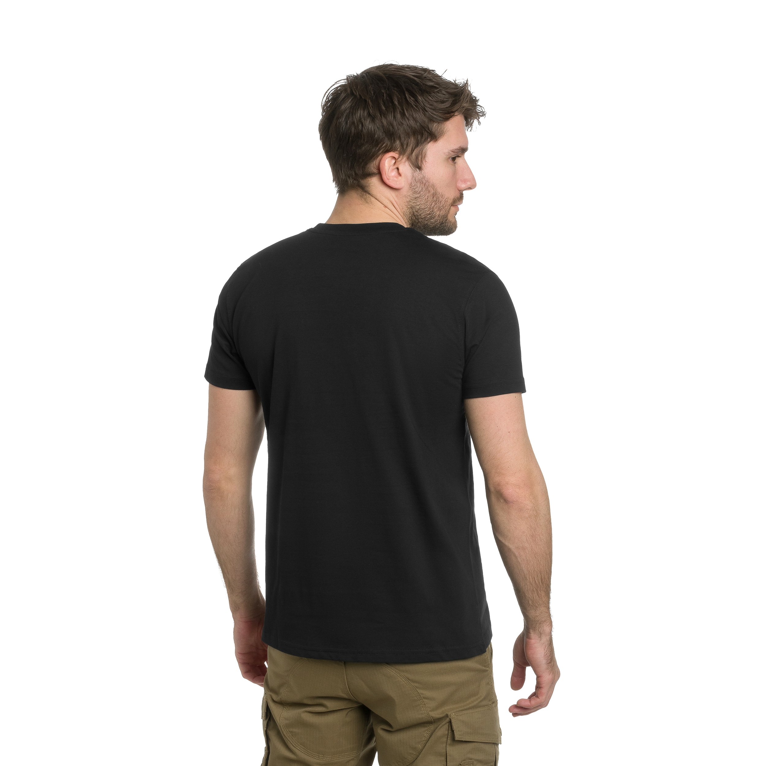 Tričko T-Shirt Alpha Industries Airborn - Black
