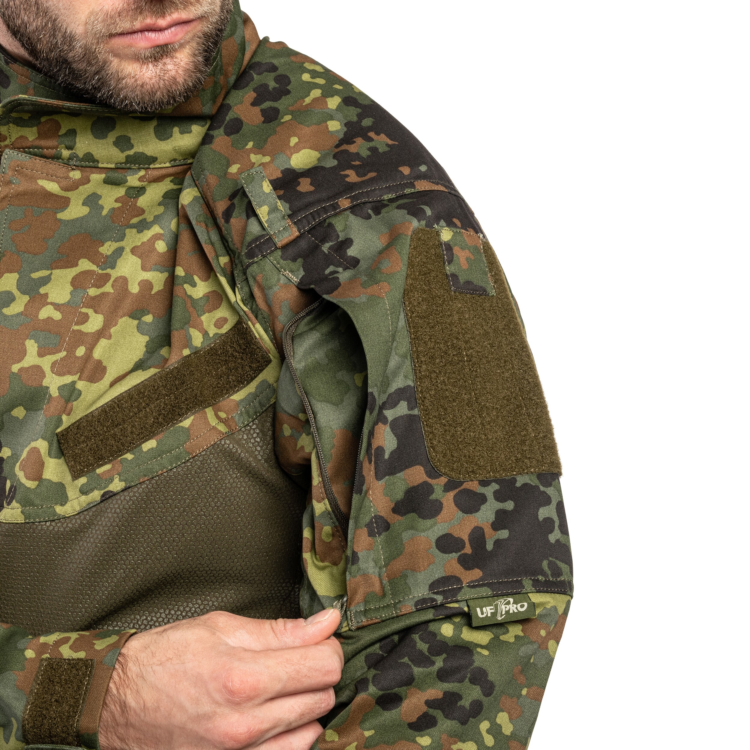 Mikina UF PRO Striker X Combat Shirt - Flecktarn