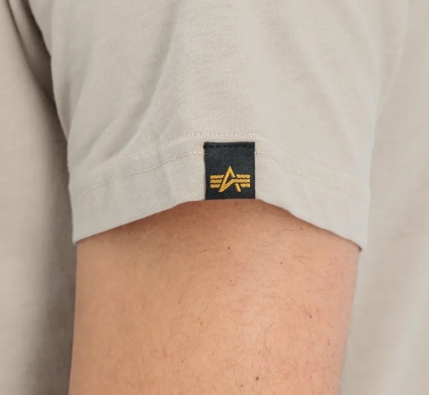 Tričko T-shirt Alpha Industries Basic - Vintage Sand