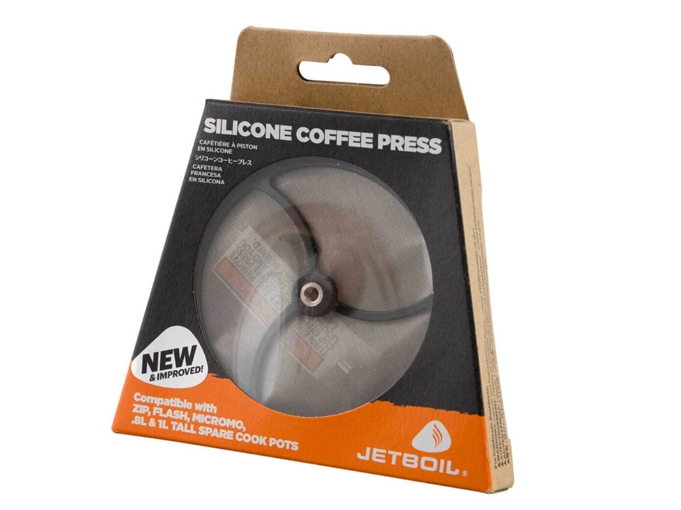 Kávový lis Jetboil Coffee Press Silicone Regular - Black