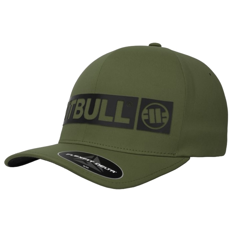 Kšiltovka Pitbull Full Cap Stretch Hilltop – Olive