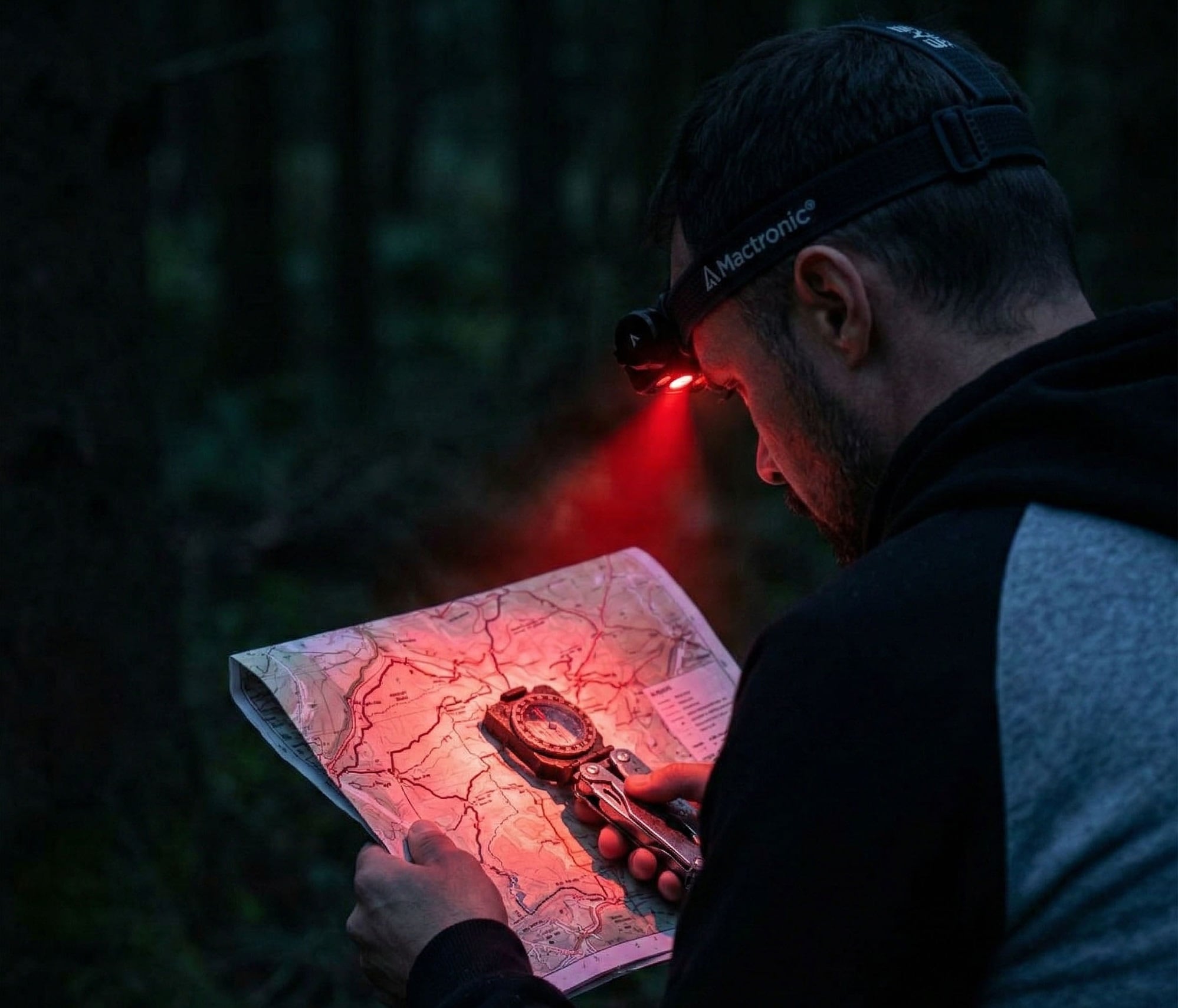 Čelovka Mactronic Black Eye H40 - 4000 lumenů