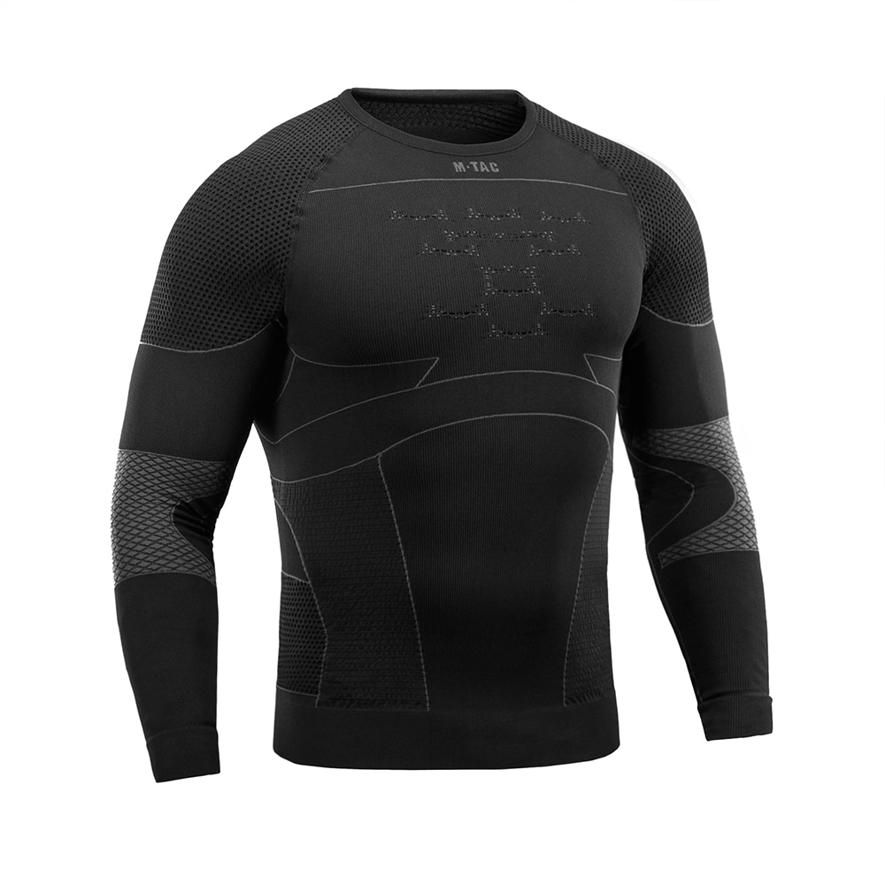 Termoaktivní tričko M-Tac Long Sleeve - Black/Dark Grey