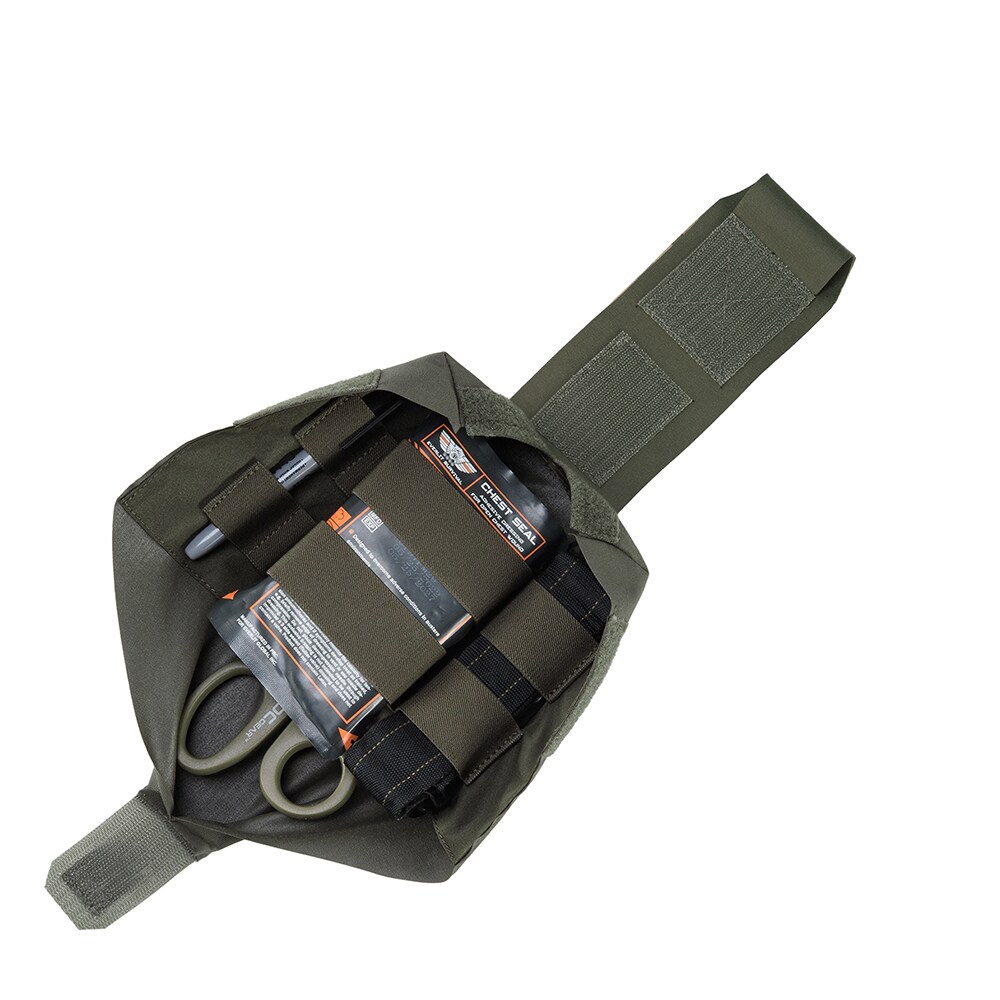 Vertikální zdravotnická sumka M-Tac IFAK Small Elite Gen.II - Ranger Green