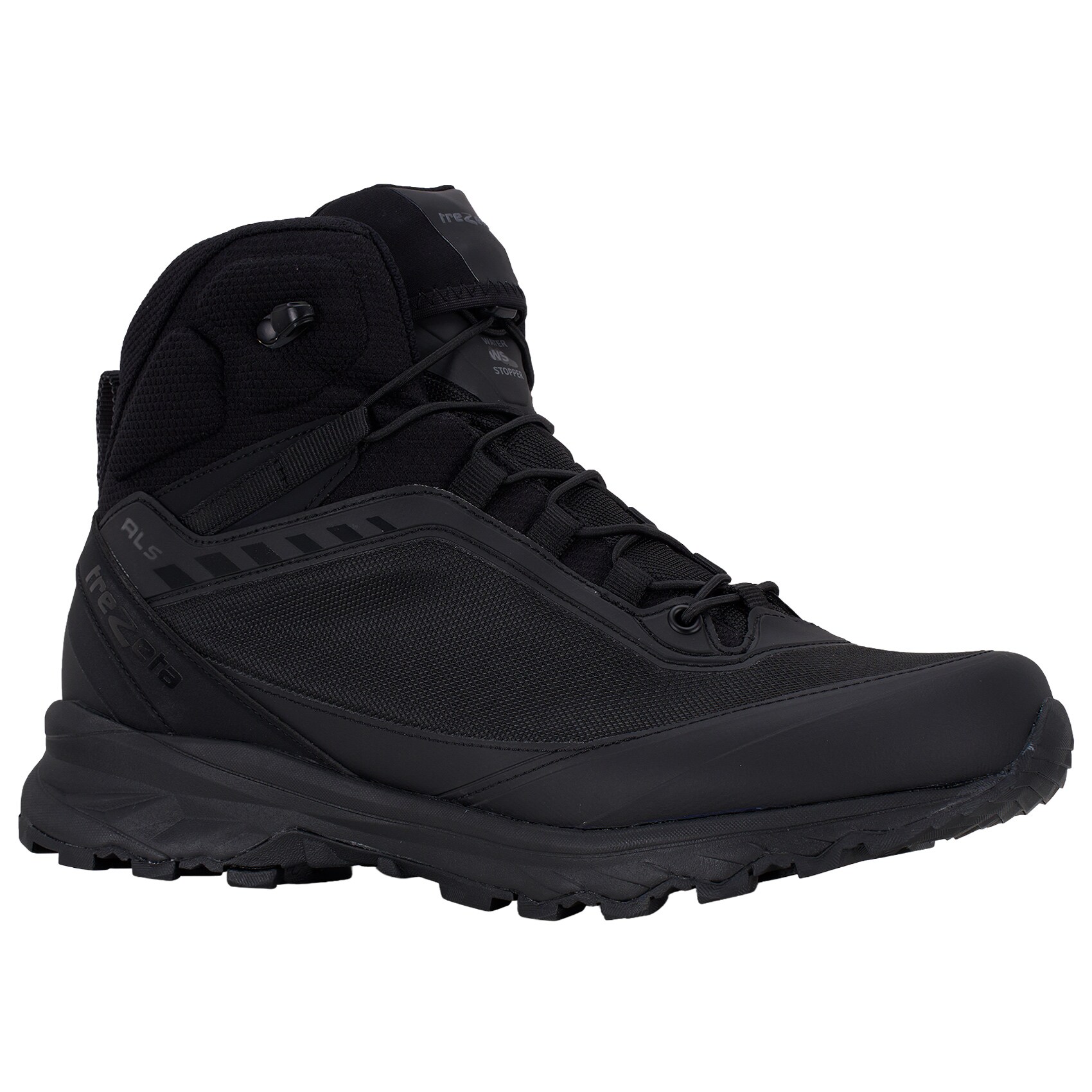 Boty Trezeta Patrol MID Text WP - Black