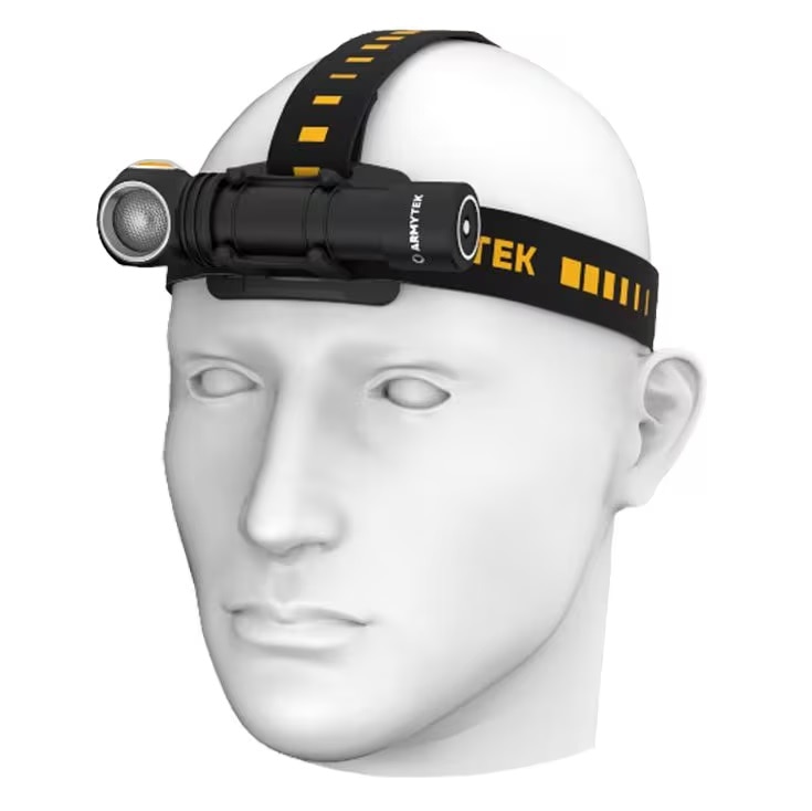 Čelová a úhlová svítilna Armytek Wizard C2 Pro Magnet USB White 3v1 PCB - 2500 lumenů