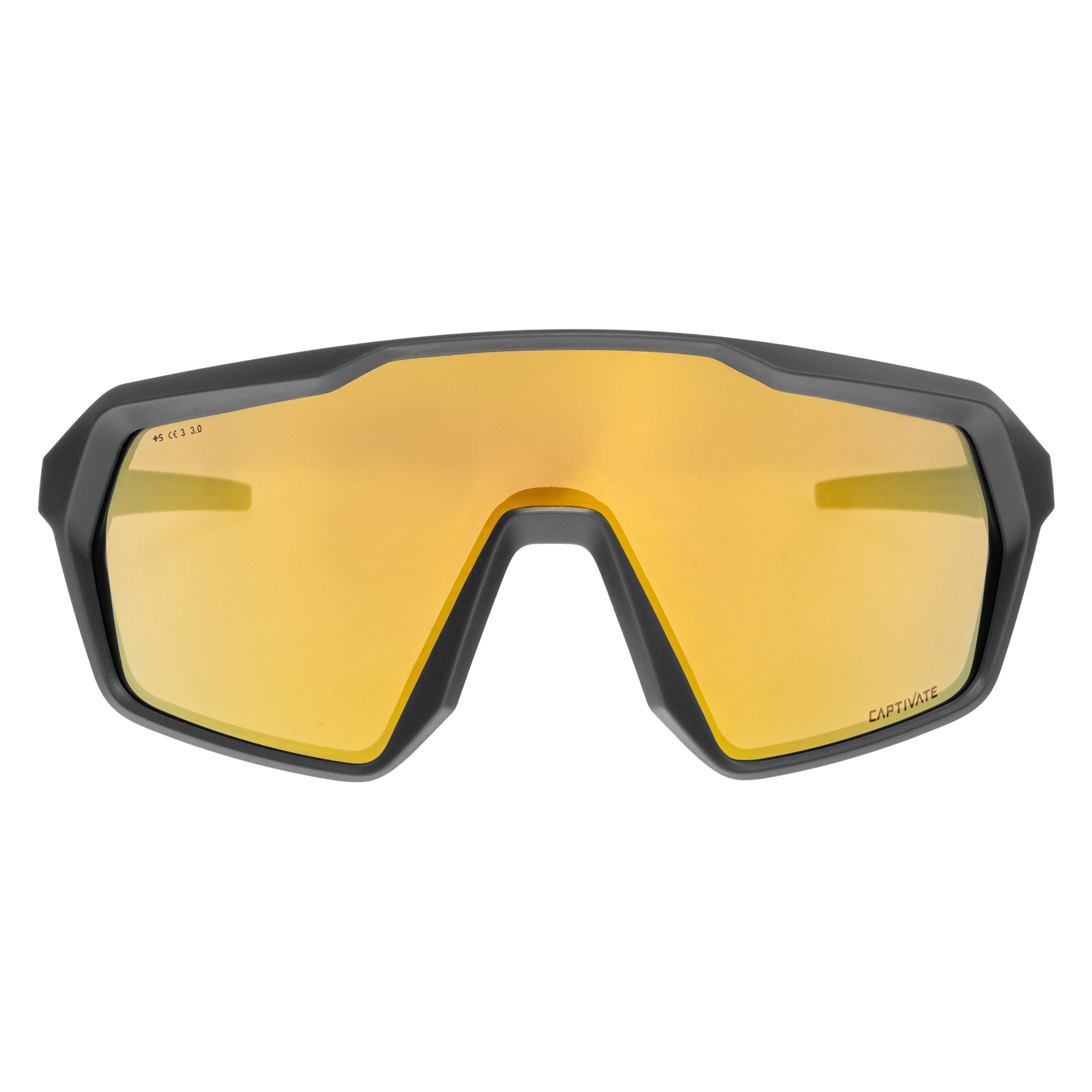 Taktické brýle Wiley X Citadel - Captivate Gold Mirror Lens/Matte Graphite Grey