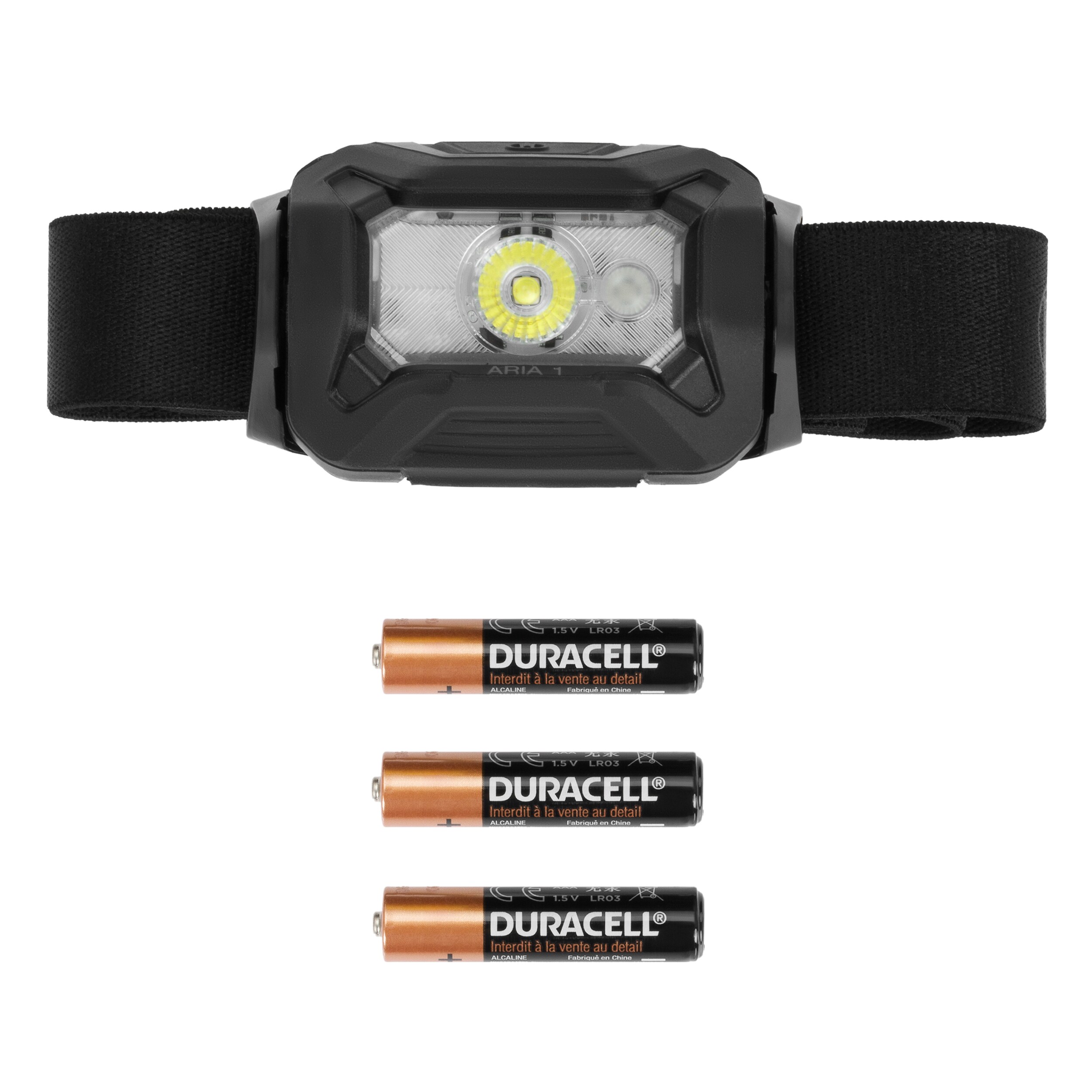 Čelovka Petzl Aria 1 RGB Black – 350 lumenů