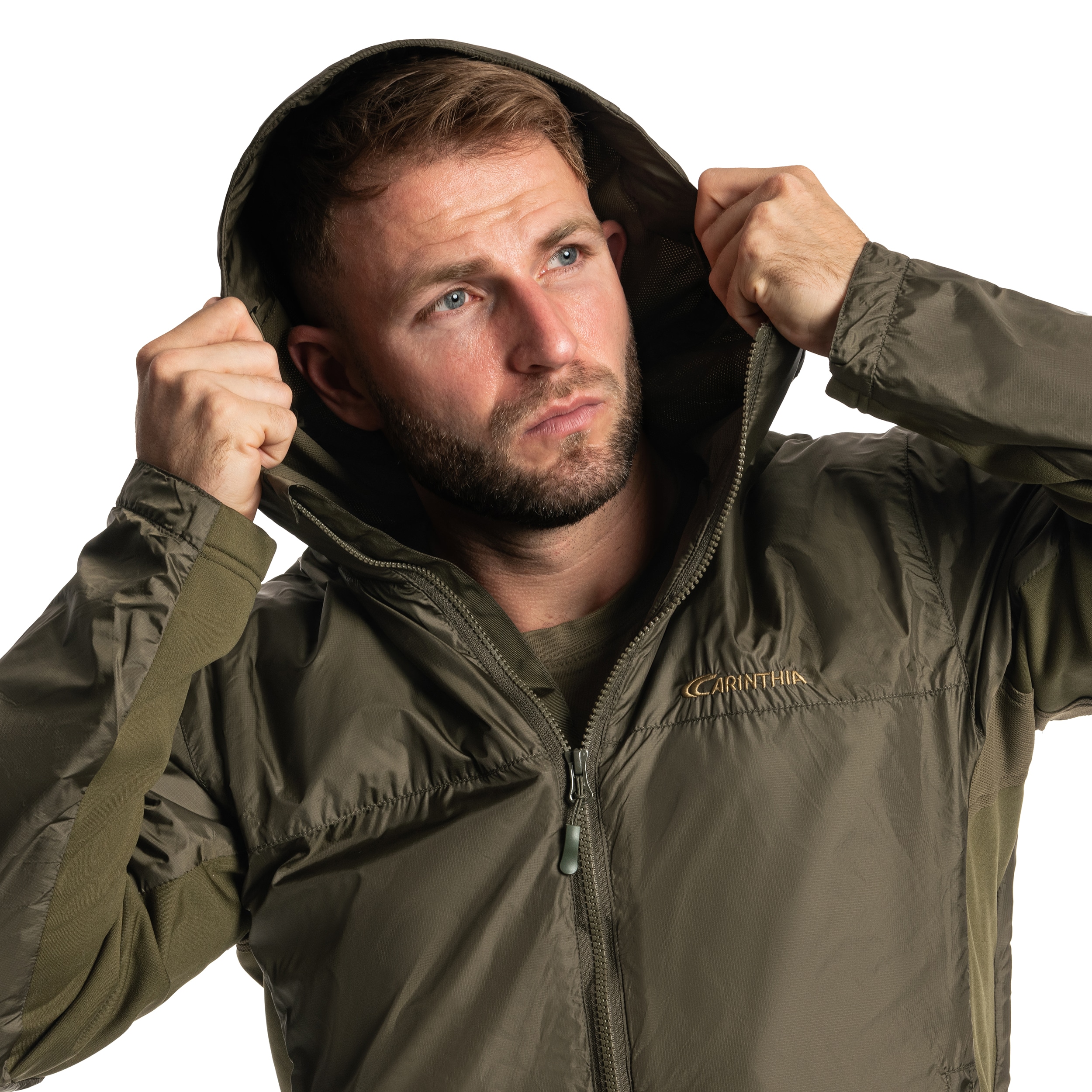 Bunda G-Loft TLG 2.0 Jacket v olivové barvě značky Carinthia.