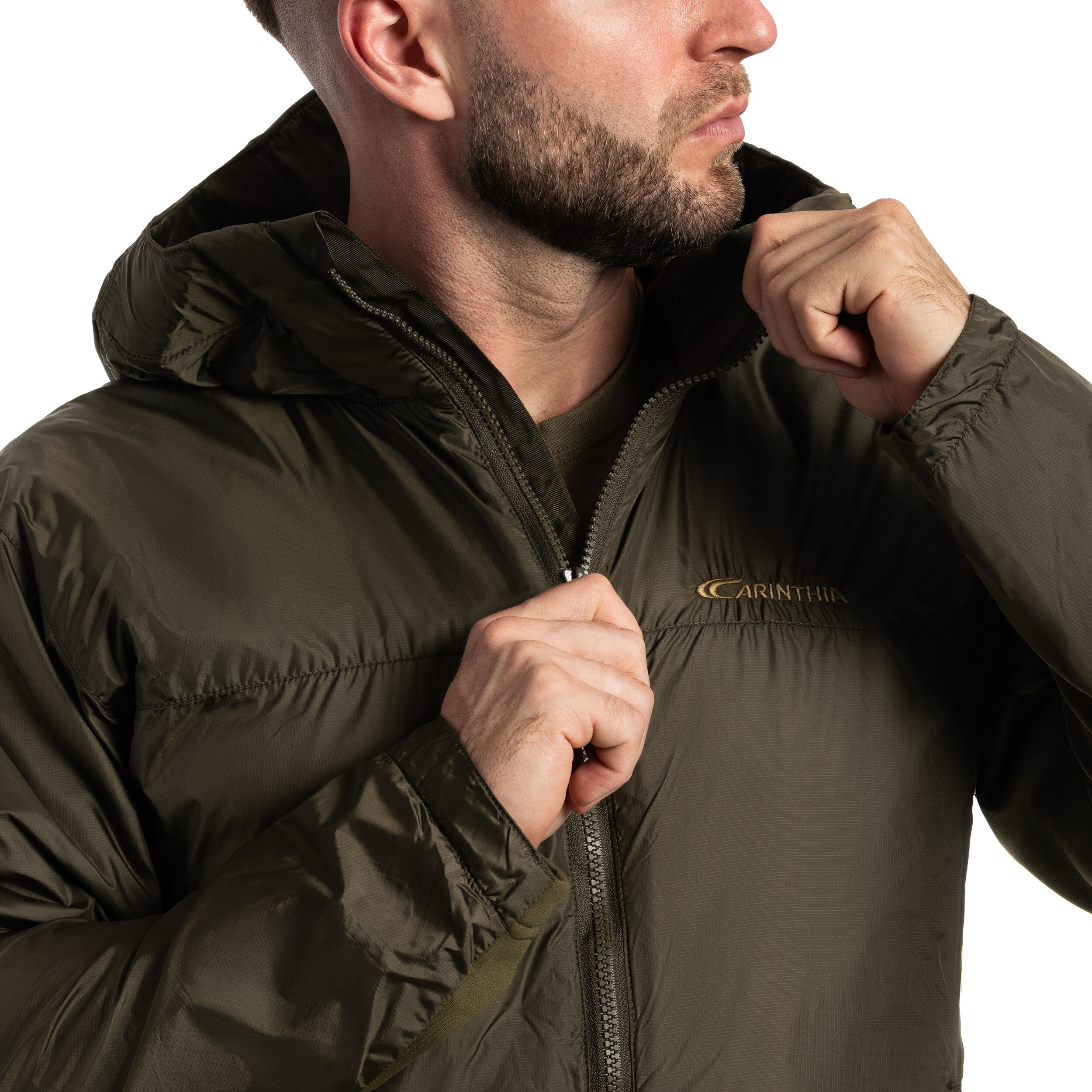 Bunda G-Loft TLG 2.0 Jacket v olivové barvě značky Carinthia.