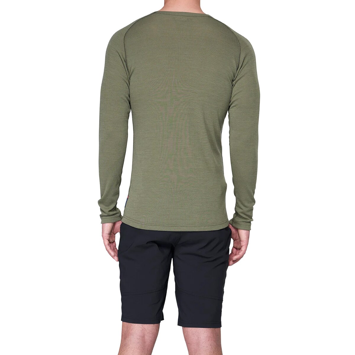 Termoaktivní tričko Devold Lauparen Merino Base Long Sleeve – olivová