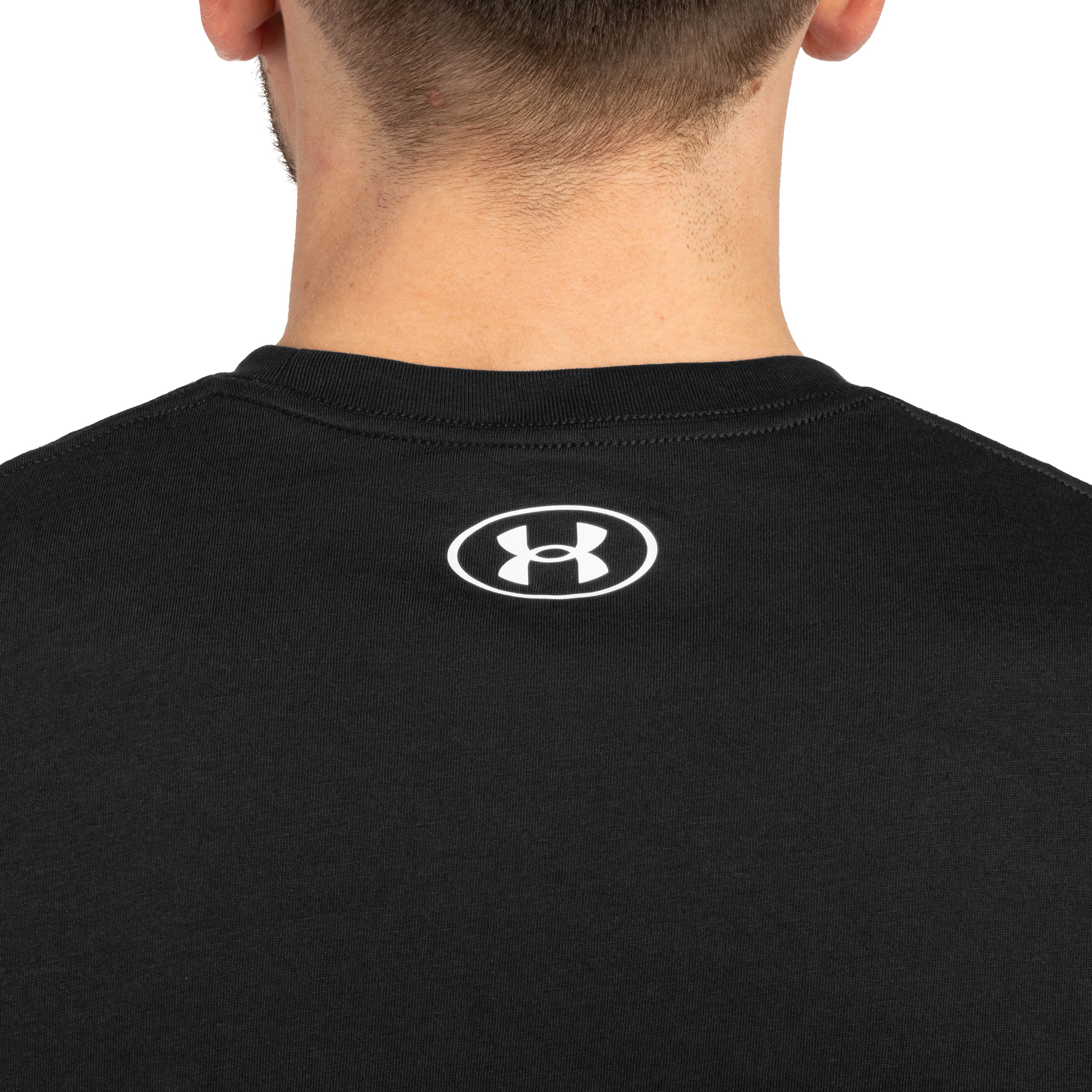 Tričko Under Armour UA ABC Camo Boxed Logo -  Black/White