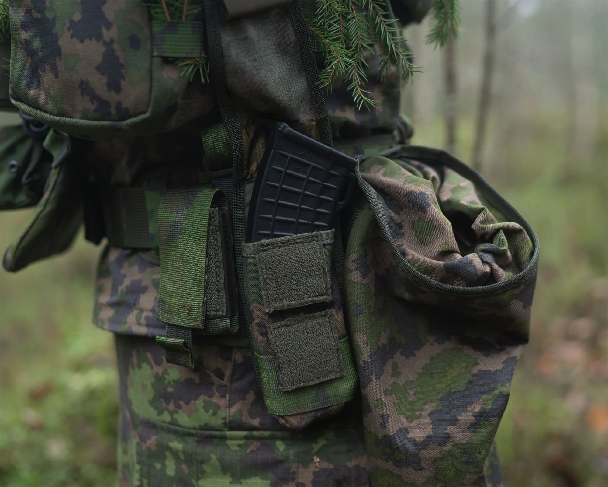 Sumka Savotta na zásobník AR15/AK – M05 Finnish Woodland Camo