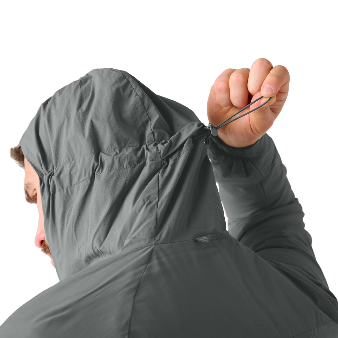 Bunda Helikon-Tex Wolfhound Hoodie Lite - Shadow Grey