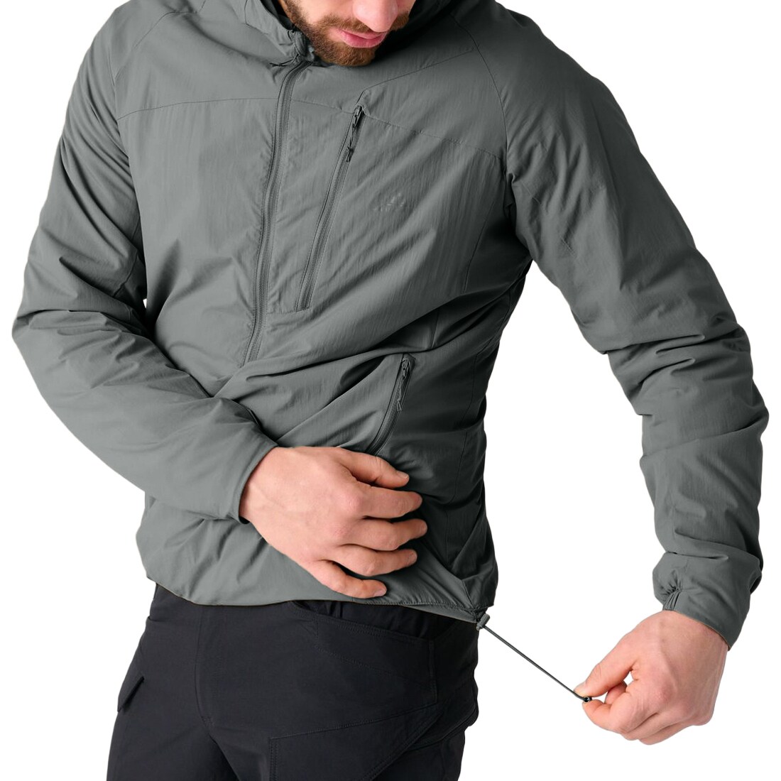 Bunda Helikon-Tex Wolfhound Hoodie Lite - Shadow Grey