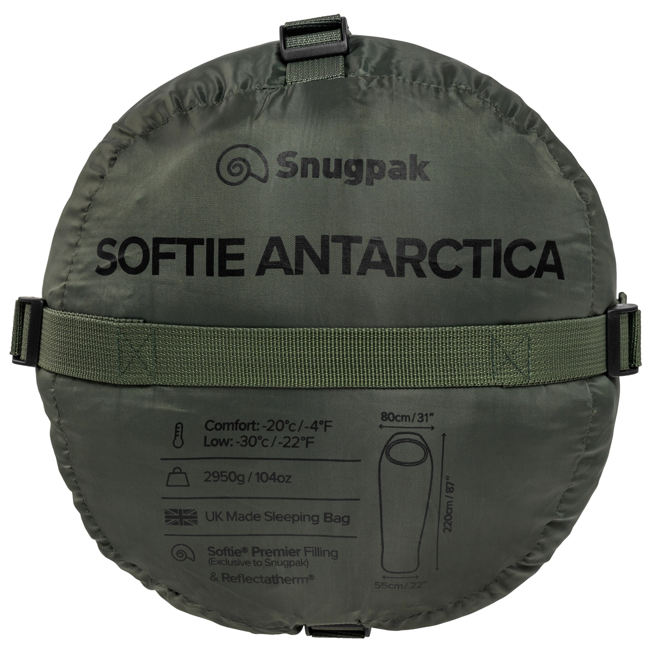 Spací pytel Snugpak Softie Antarctica Standard - Olive