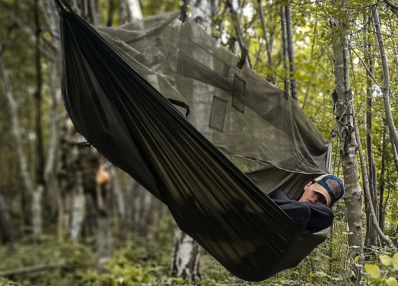 Houpací síť s moskytiérou Snugpak Jungle - Olive