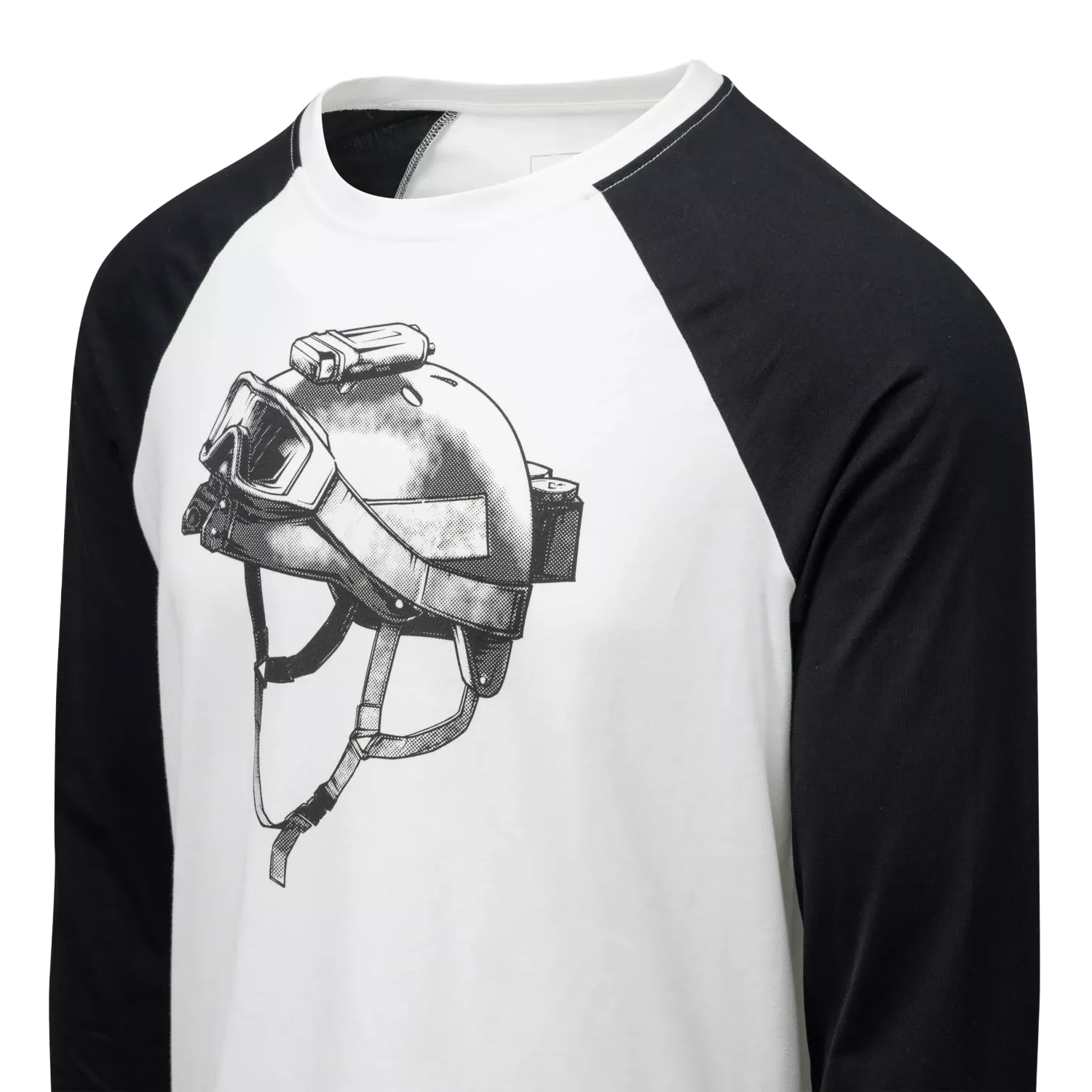 Tričko Helikon-Tex Long Sleeve Delta Helmet - Black