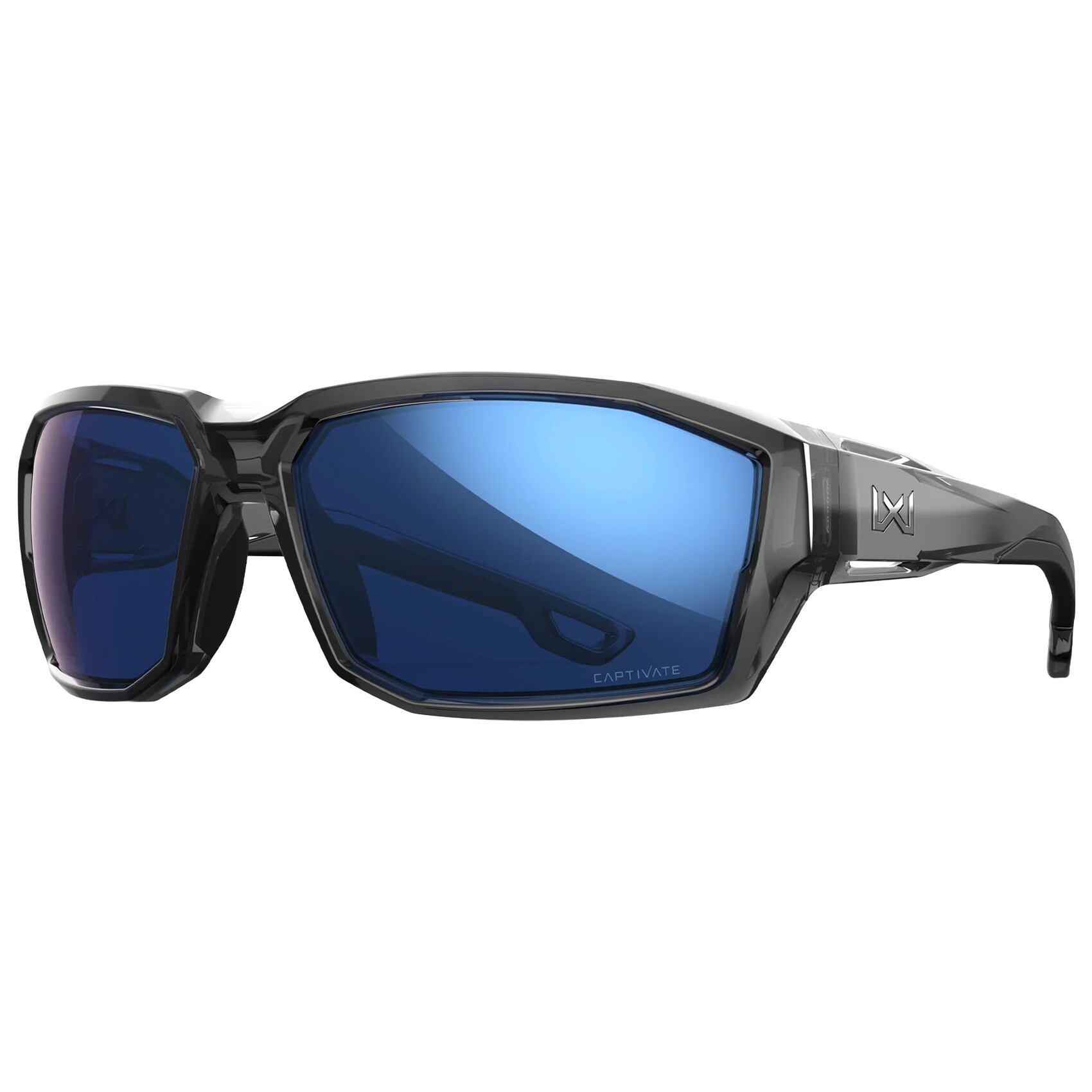 Taktické brýle Wiley X Alpine - Captivate Polarized Blue Mirror/Gloss Crystal Grey
