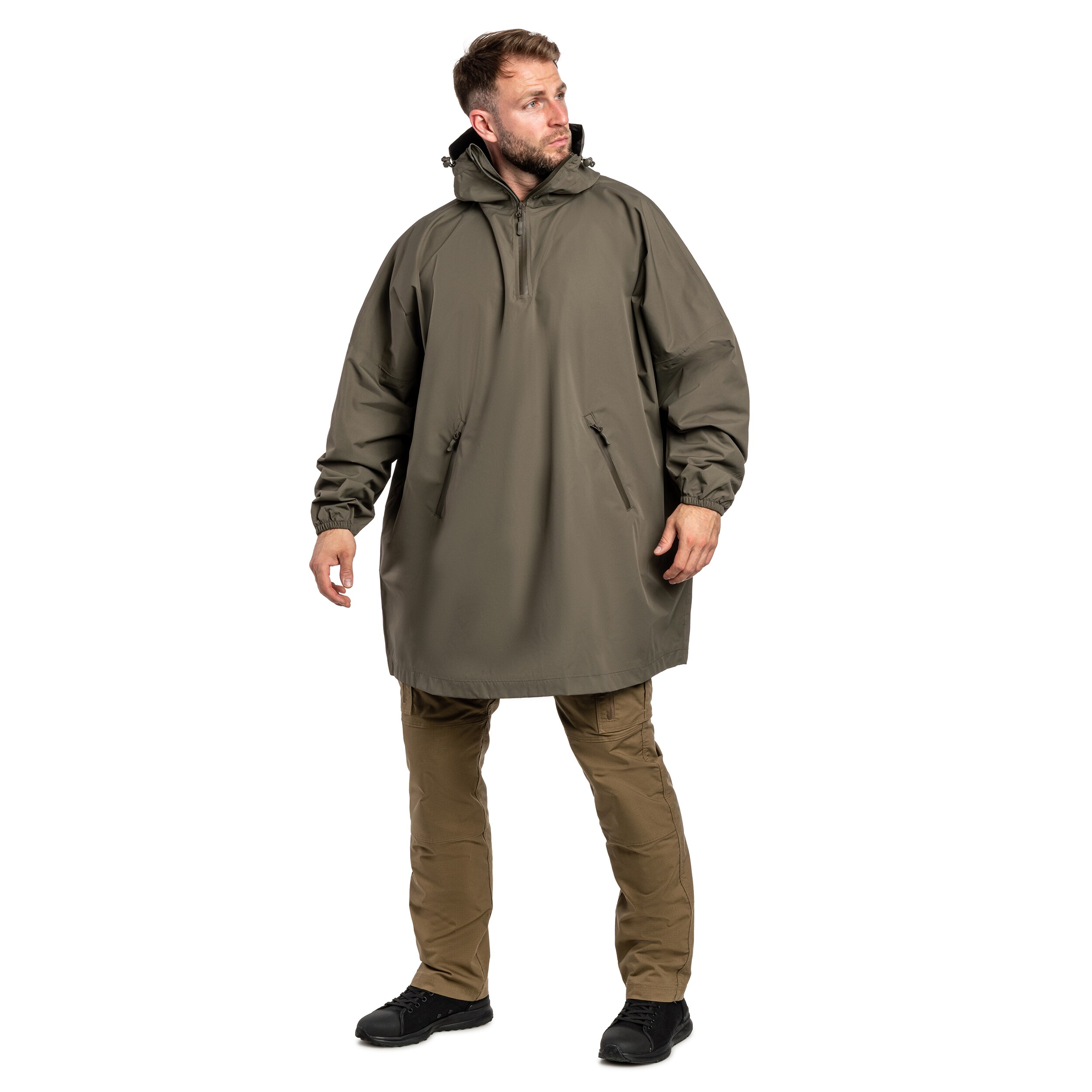 Pončo A10 Equipment Rain Protect – olivově zelené