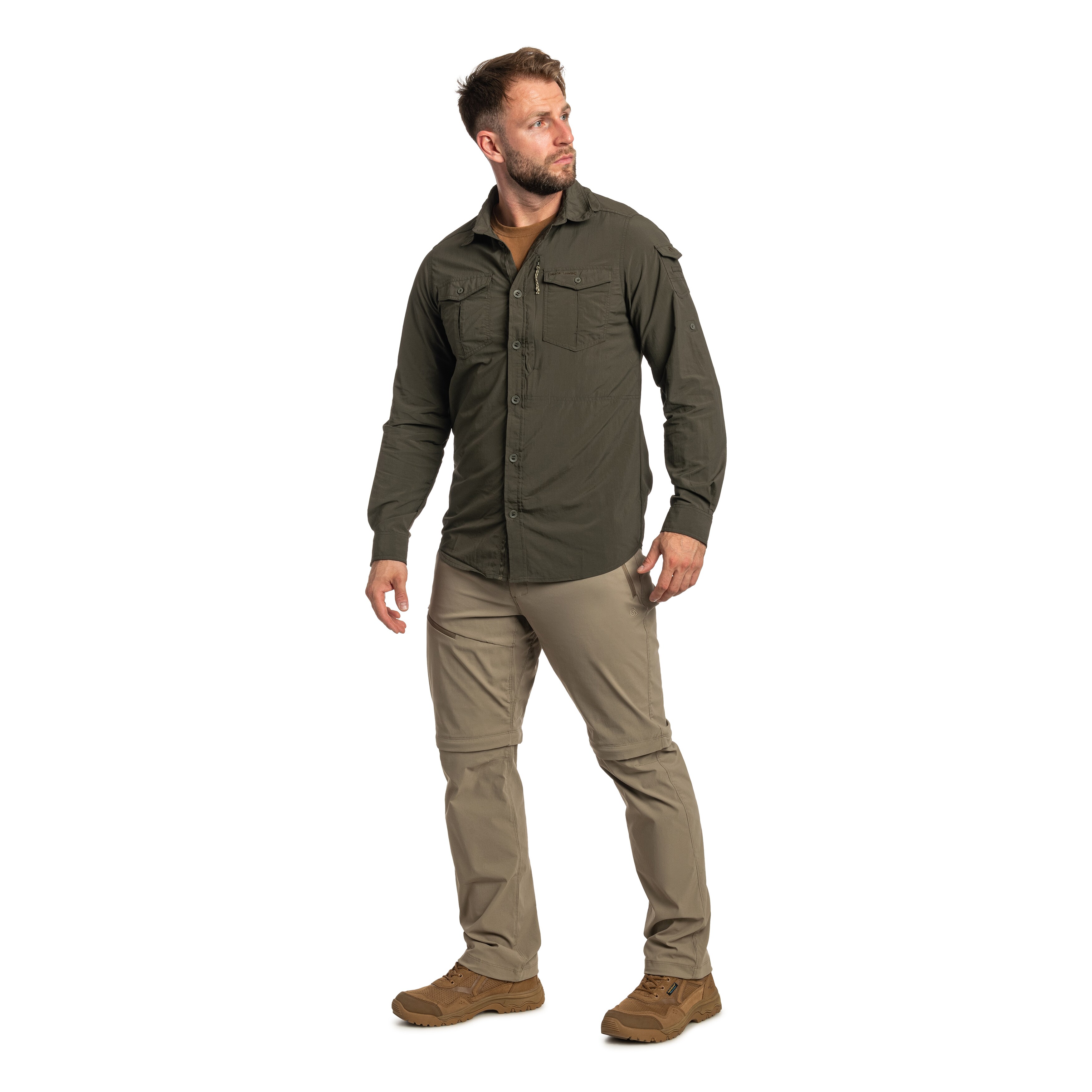 Kalhoty Craghoppers NosiLife Pro Convertible III – Pebble