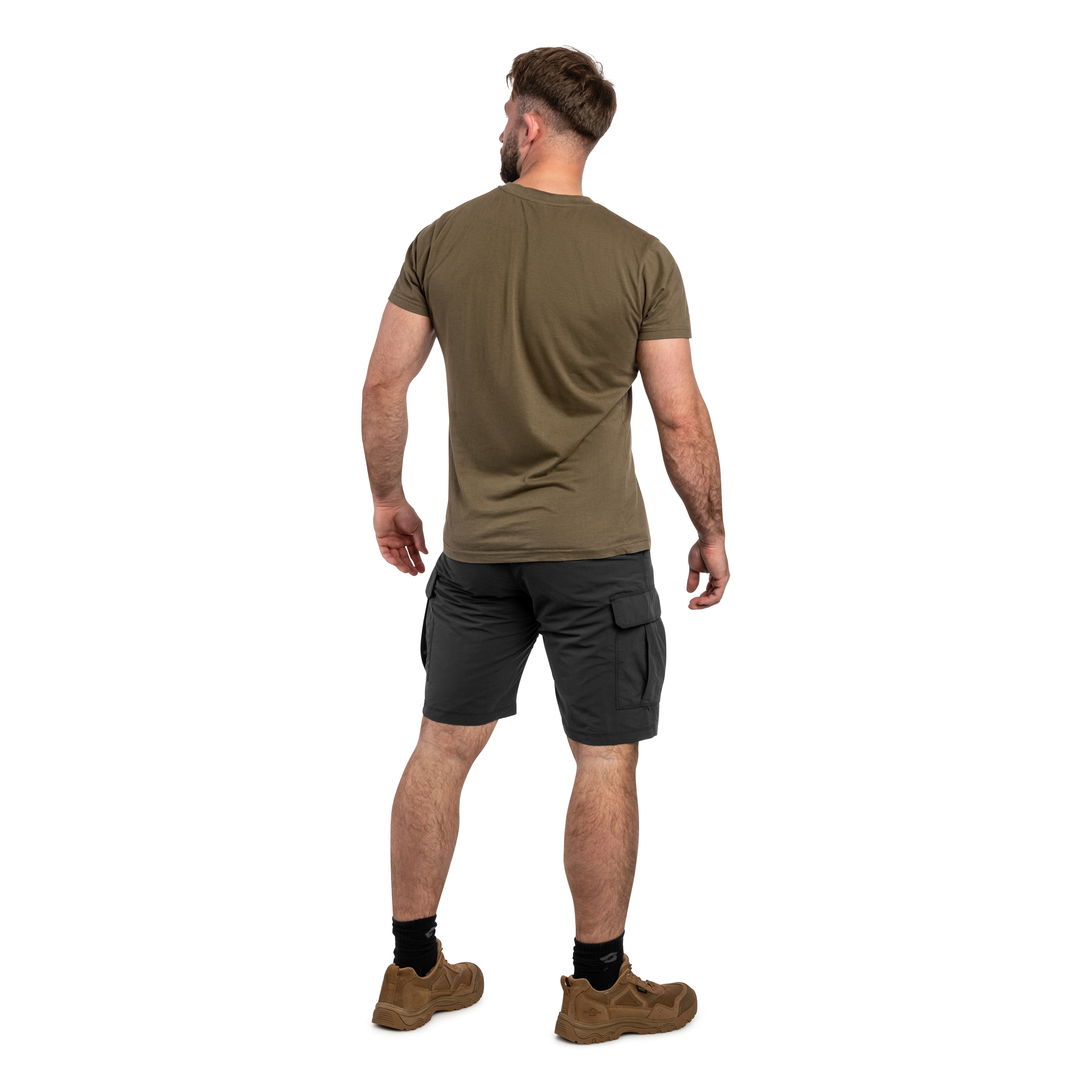 Kraťasy Craghoppers NosiLife Cargo Shorts III – Black Pepper