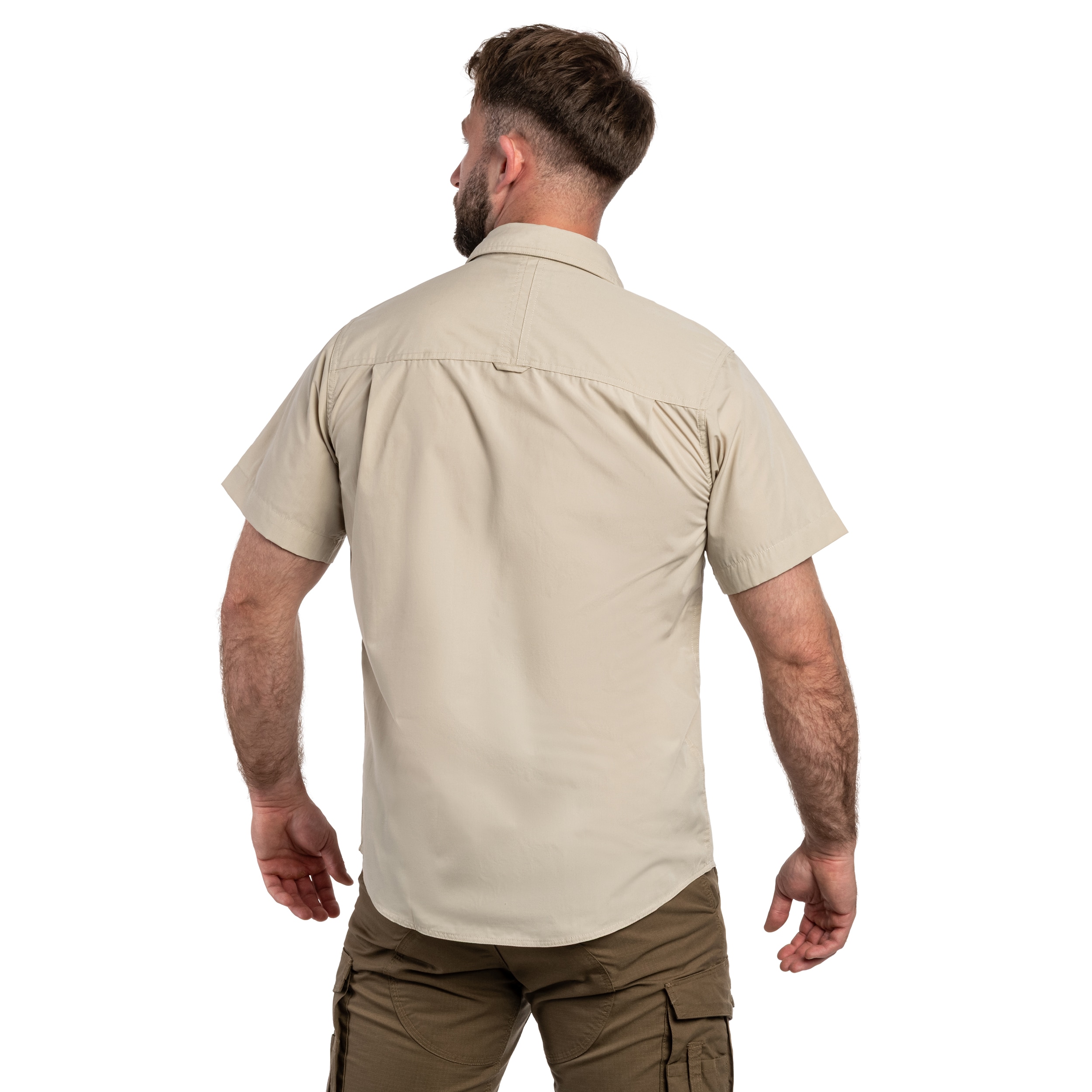Košile Craghoppers Kiwi II s krátkým rukávem – Oatmeal
