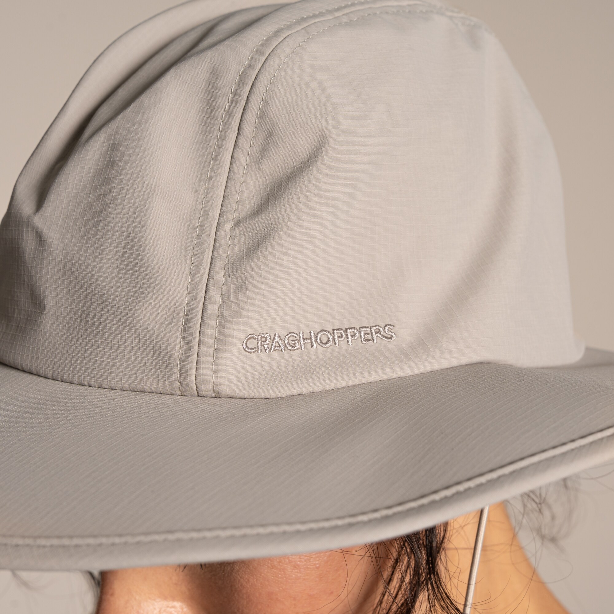 Klobouk Craghoppers NosiLife Field Hat – Parchment
