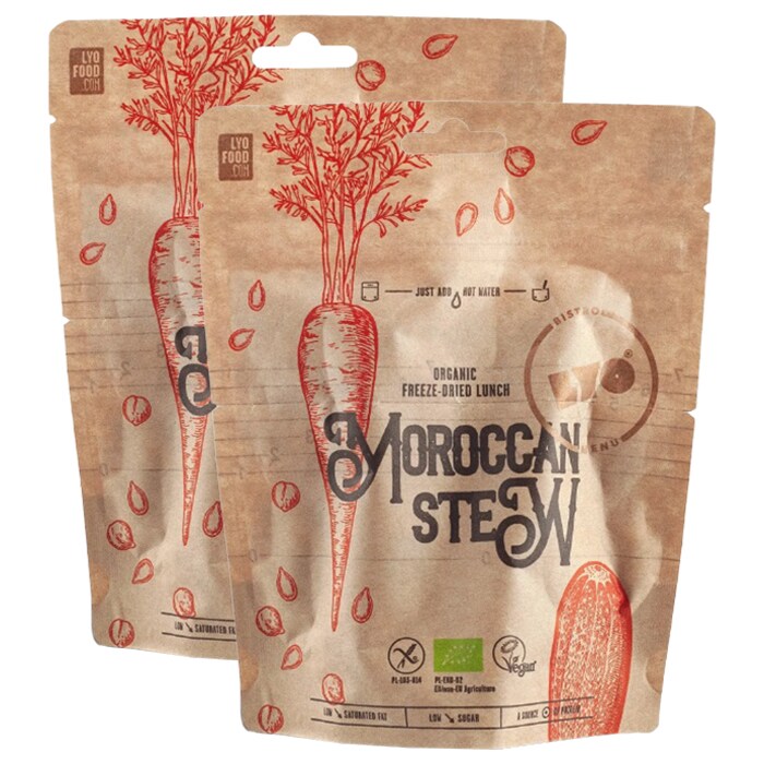Lyofilizované jídlo LYOFOOD Eko Marocký tážín 58 g/242 kcal - 2 ks