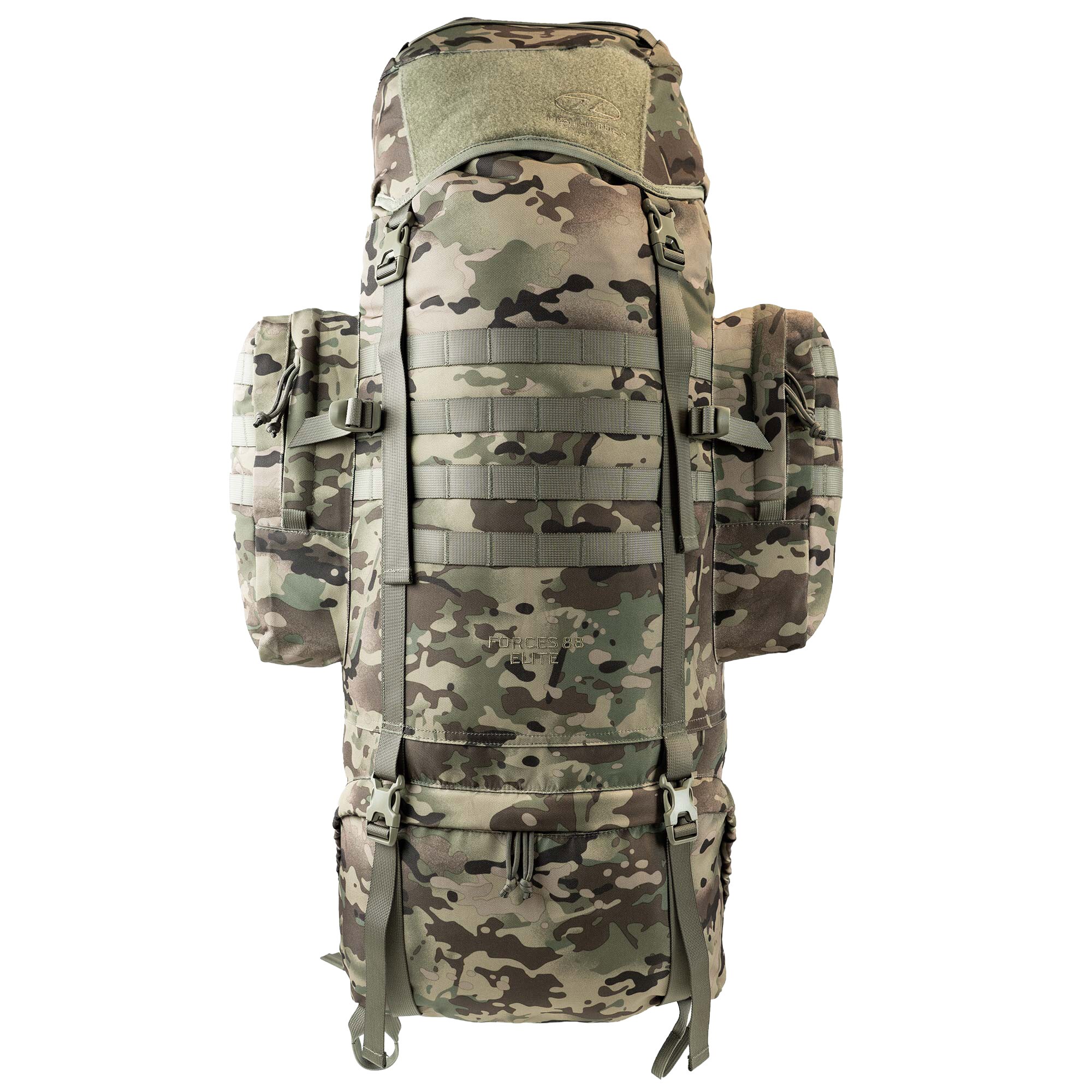 Batoh Highlander Forces Elite Pack 88 l - Arid MC Camo