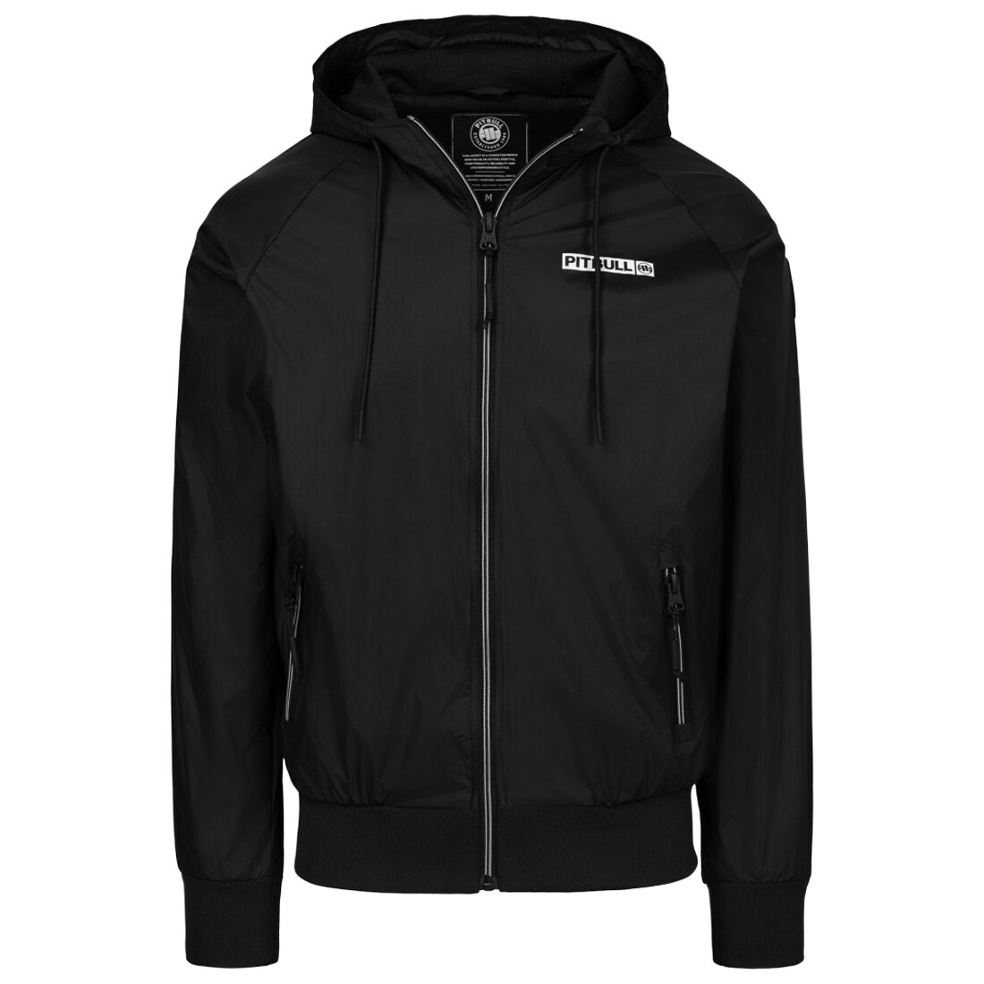Bunda Pitbull Athletic Logo II Hooded - Black
