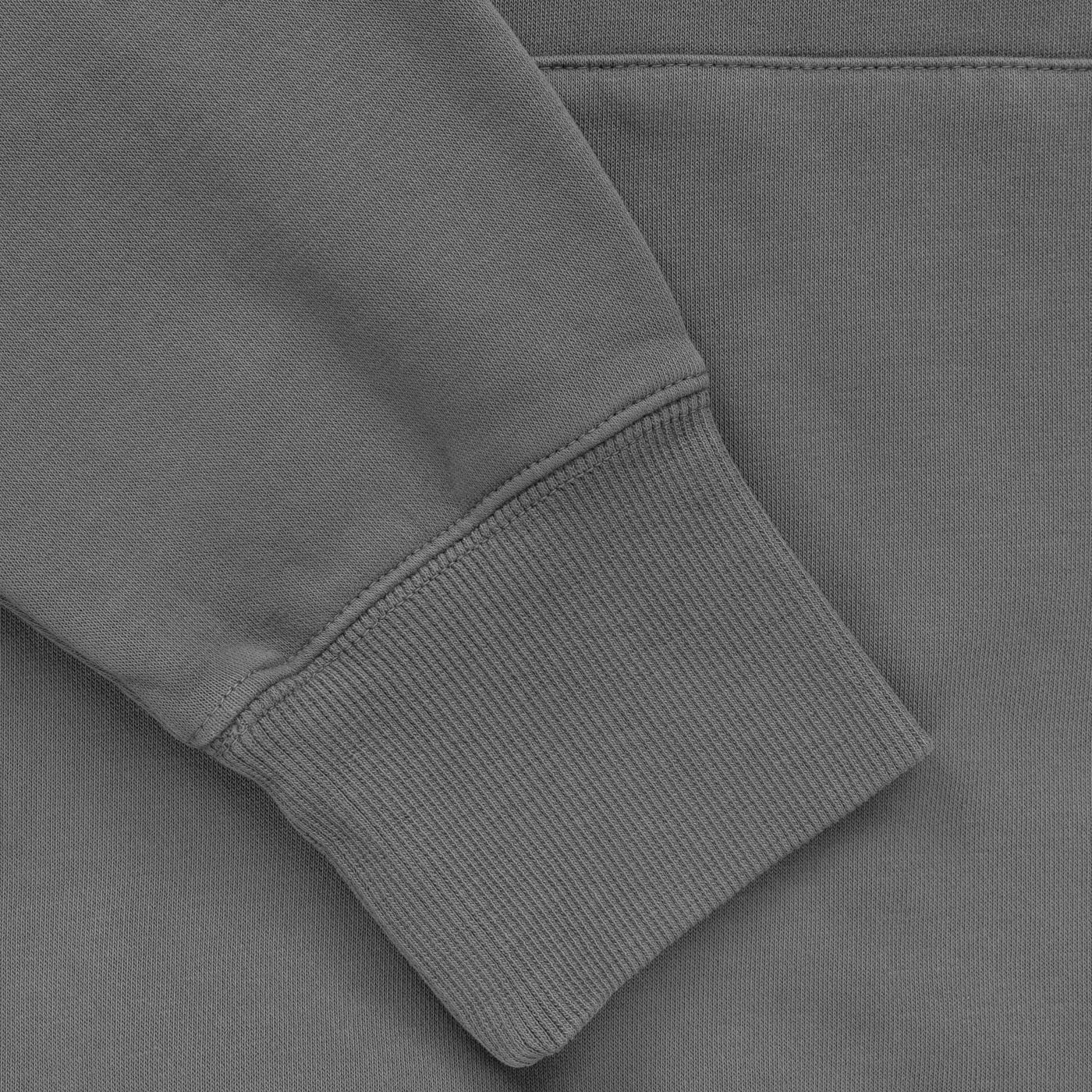Mikina Pitbull Washed MT Fuji s kapucí - Grey