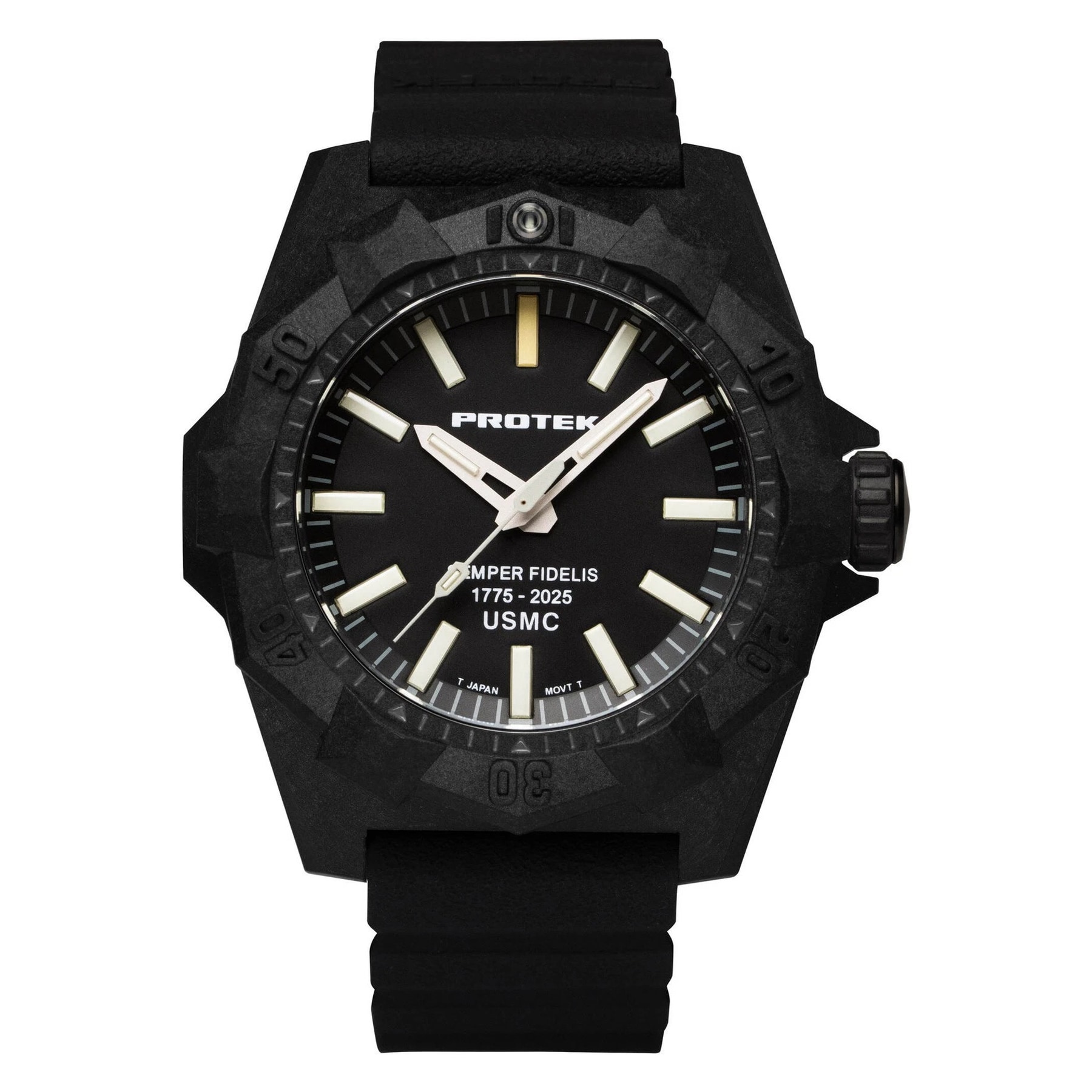 Hodinky ProTek PT4101SF USMC Carbon Dive