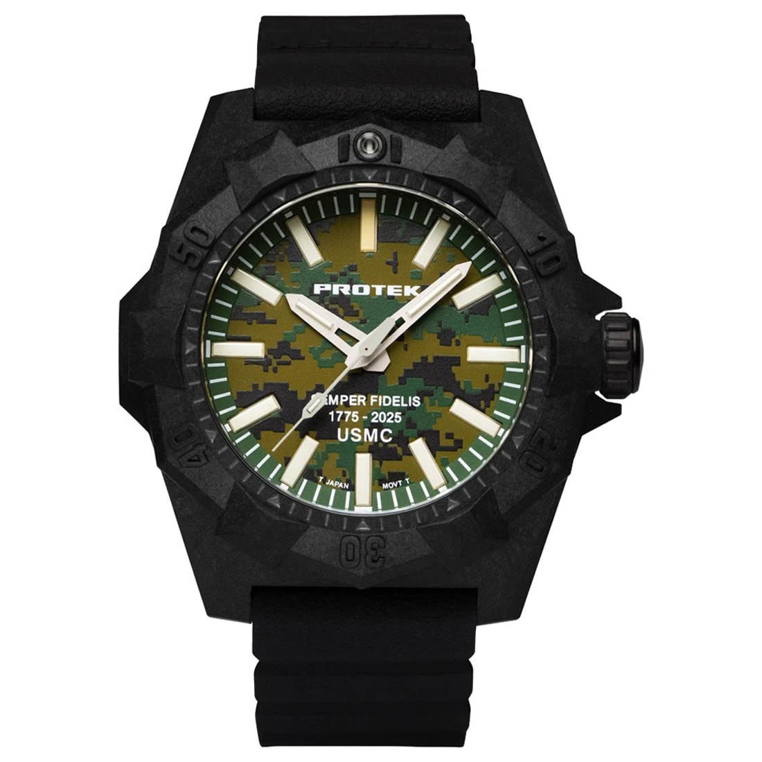 Hodinky ProTek PT4105SFC USMC Carbon Dive