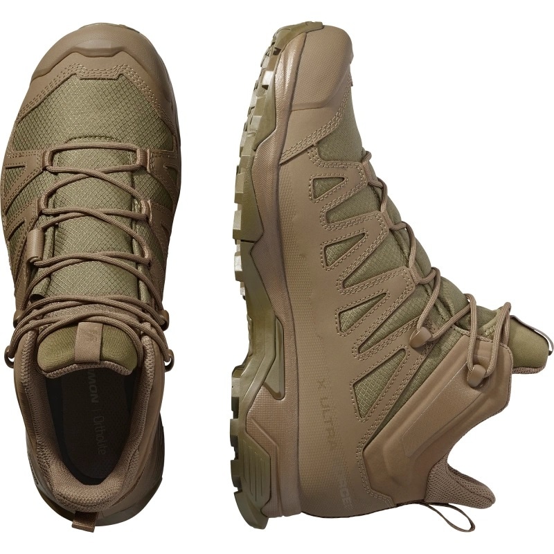 Boty Salomon X Ultra Forces MID - Coyote