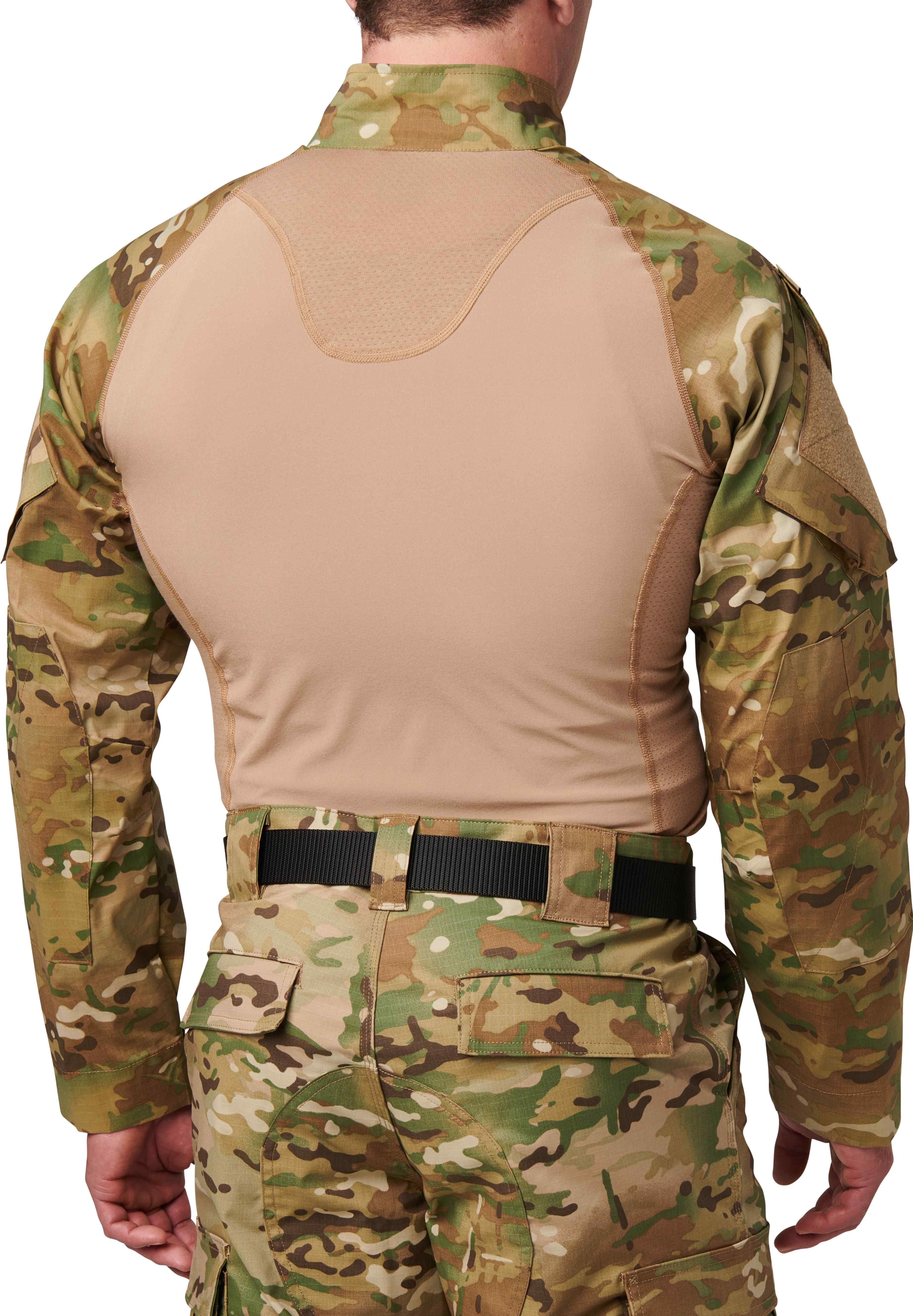Mikina 5.11 Combat Shirt Flex-Tac TDU Rapid s dlouhým rukávem – MultiCam