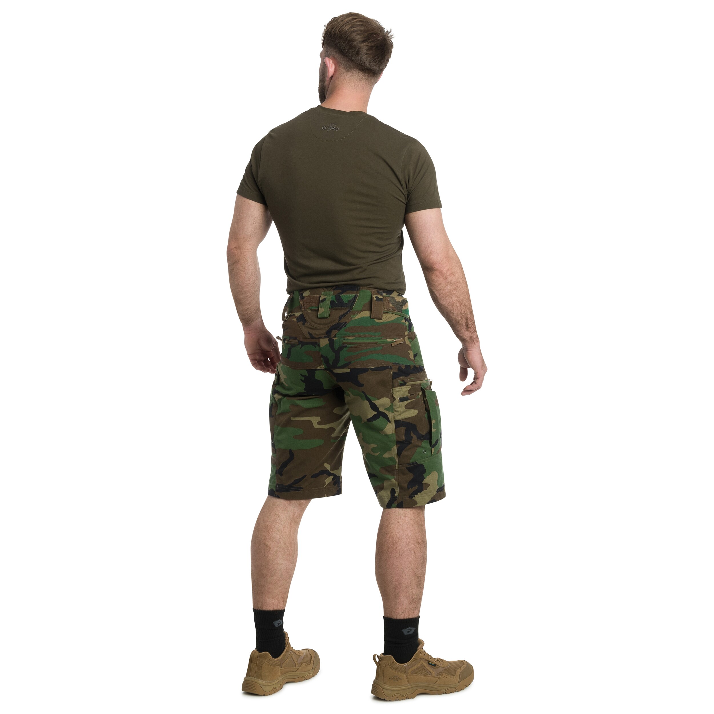 Kraťasy UF PRO P-40 Gen.2 Tactical - Woodland