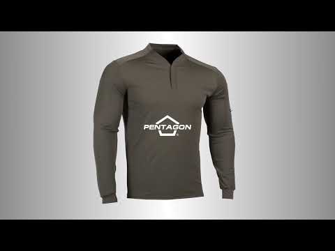 Tričko Pentagon Squadforce Rugby - Black