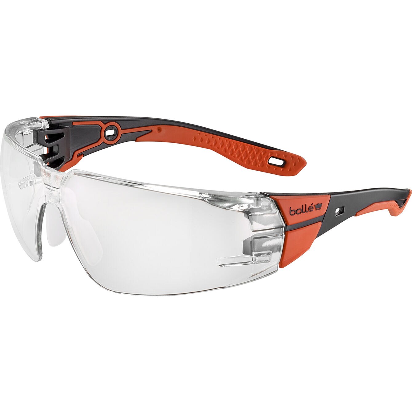 Taktické brýle Bollé Rush+ 2.0 Medium/Large – Red/Clear