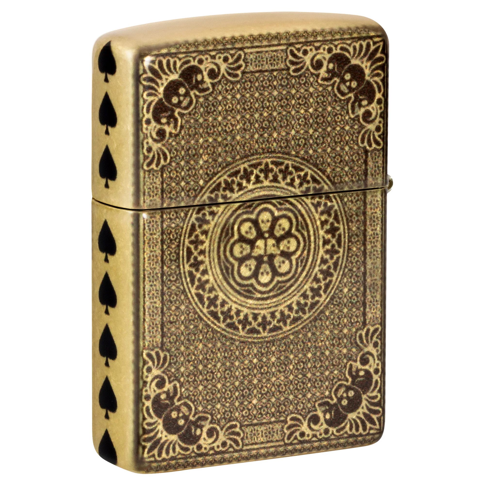 Benzínový zapalovač Zippo Ace of Skulls