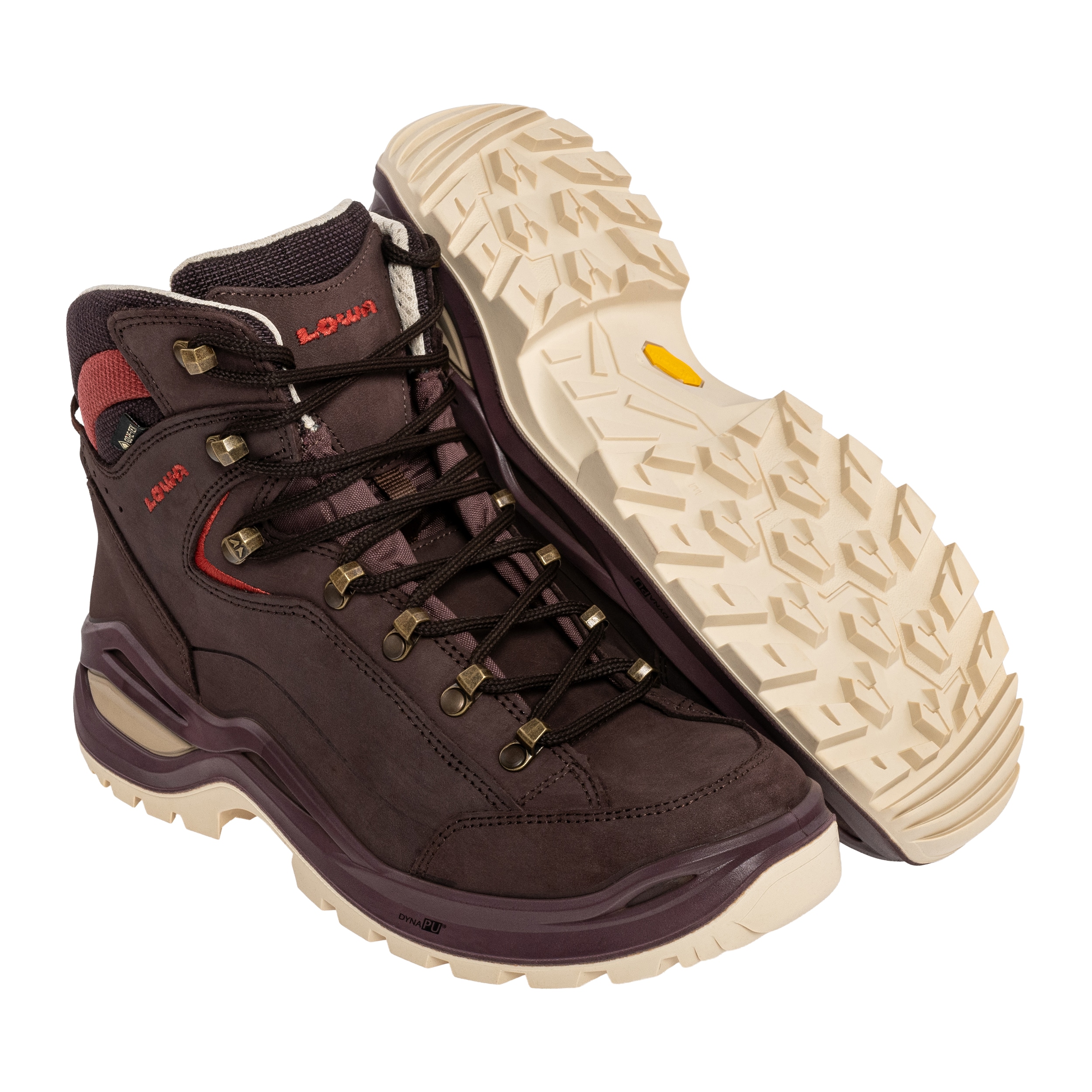 Dámské boty Lowa Renegade EVO GTX MID – Brown Rose/Clay
