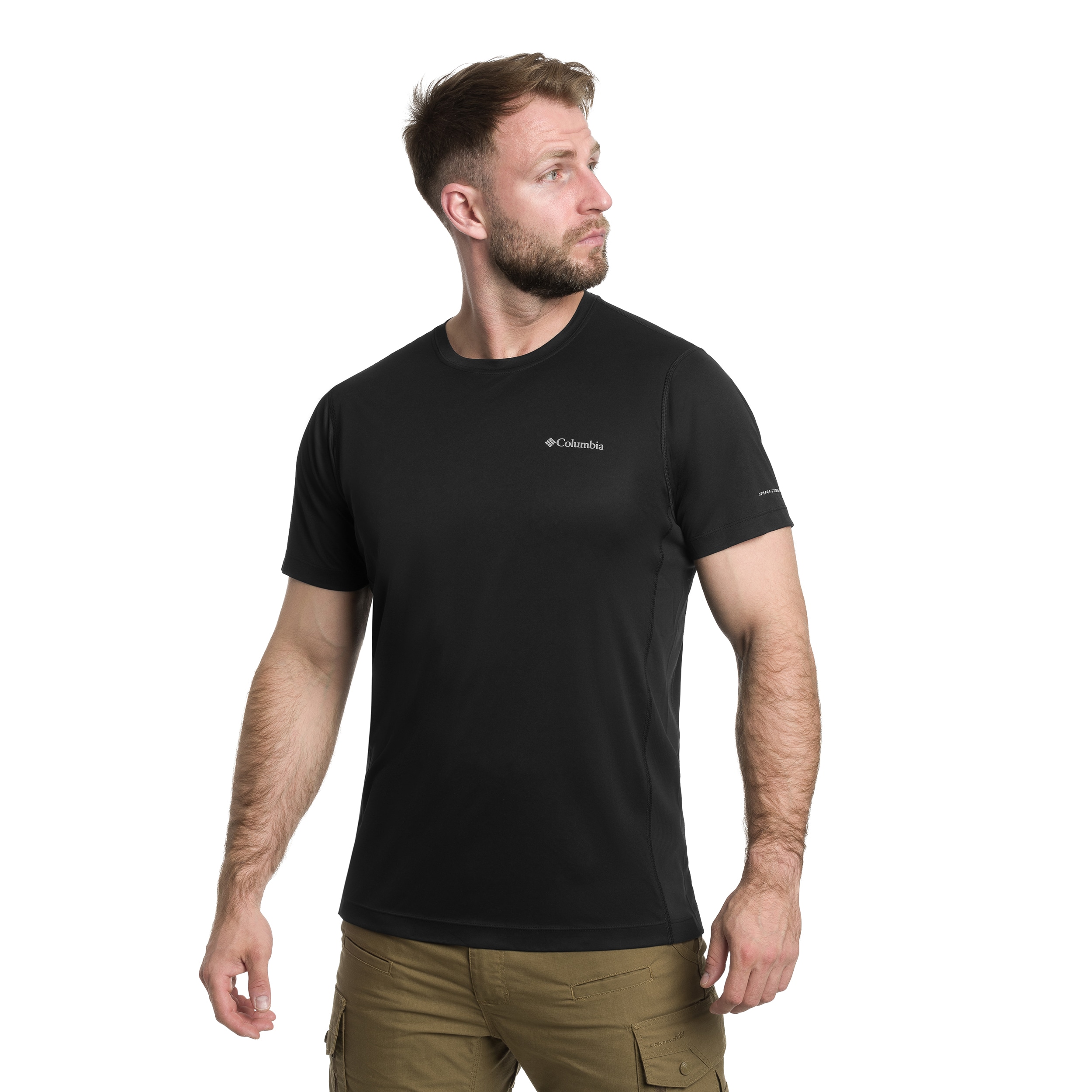 Termoaktivní tričko Columbia Zero Rules Light Technical Short Sleeve – Black