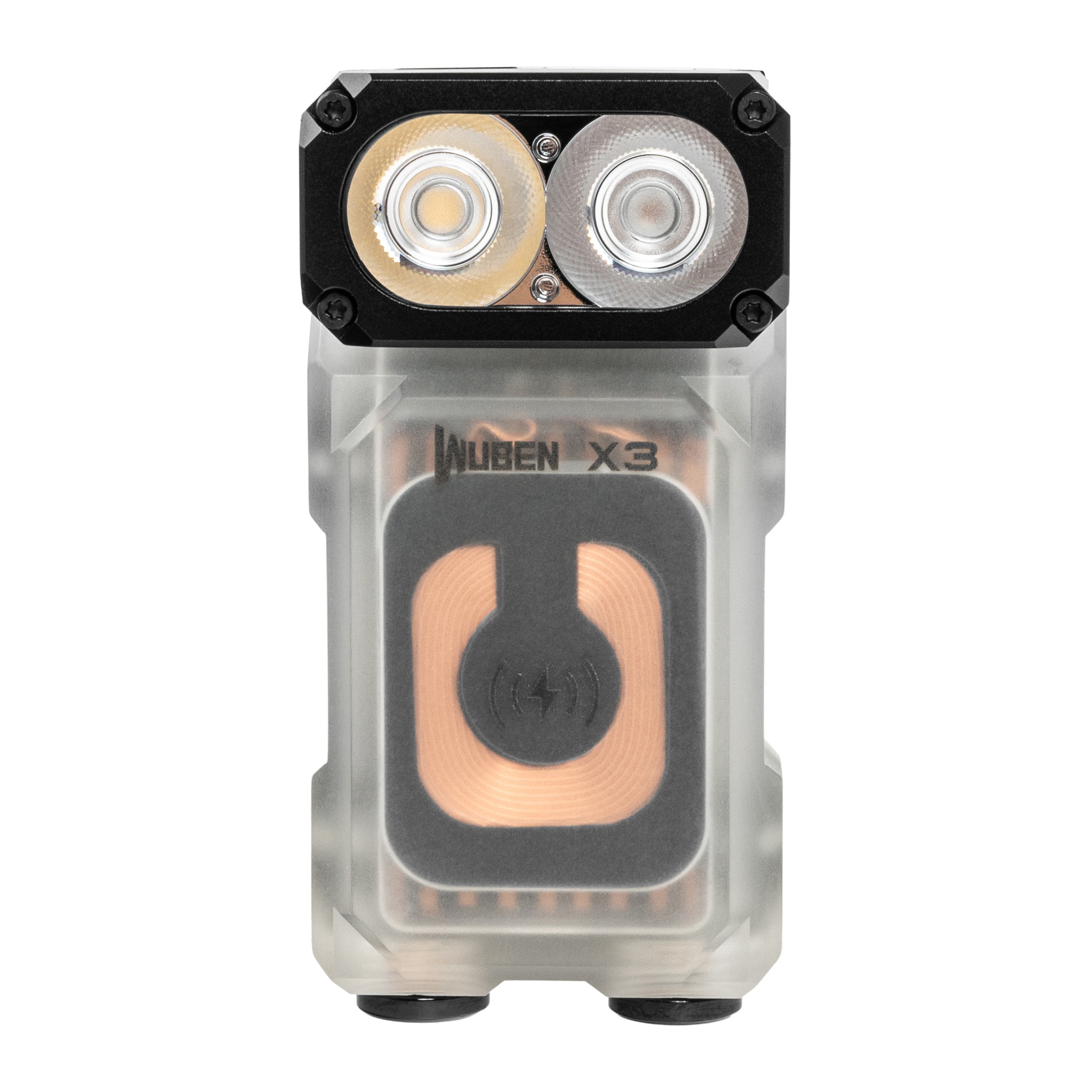 Svítilna Wuben X3 Pro White + hliníkový nabíjecí box - 700 lumenů