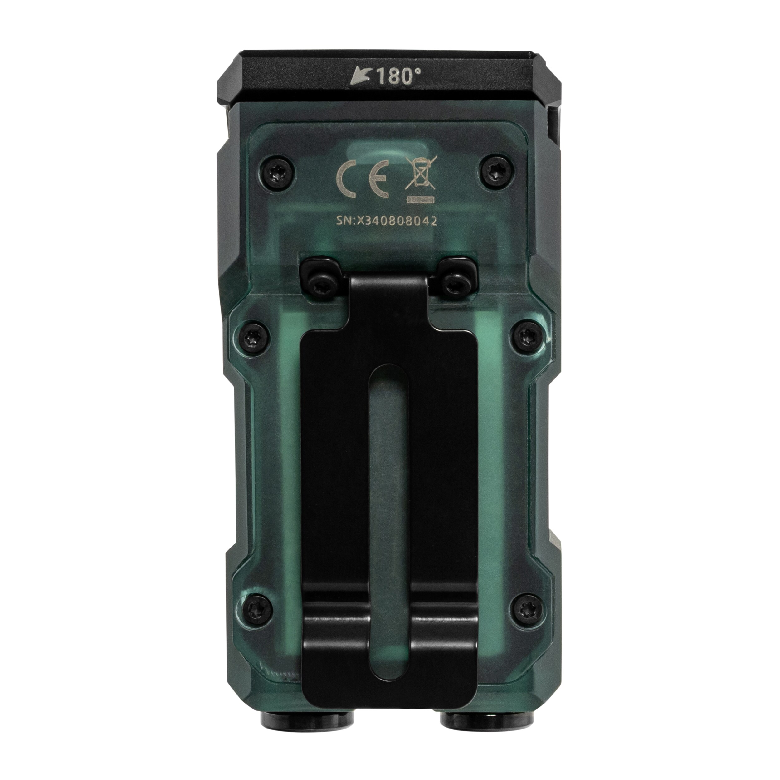 Svítilna Wuben X3 Pro Green + hliníková nabíjecí krabička - 700 lumenů