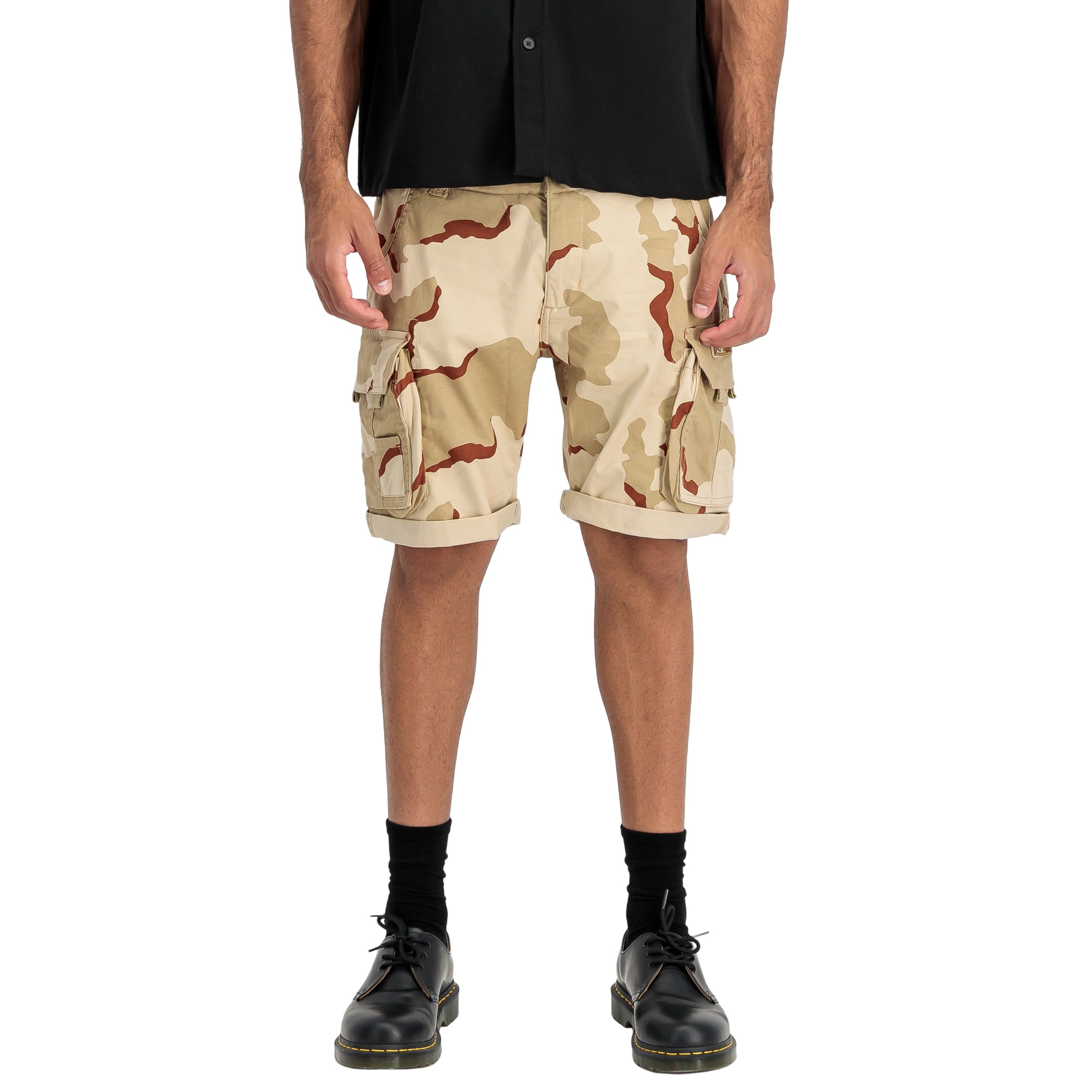Šortky Alpha Industries Crew Short - Desert Camo 91