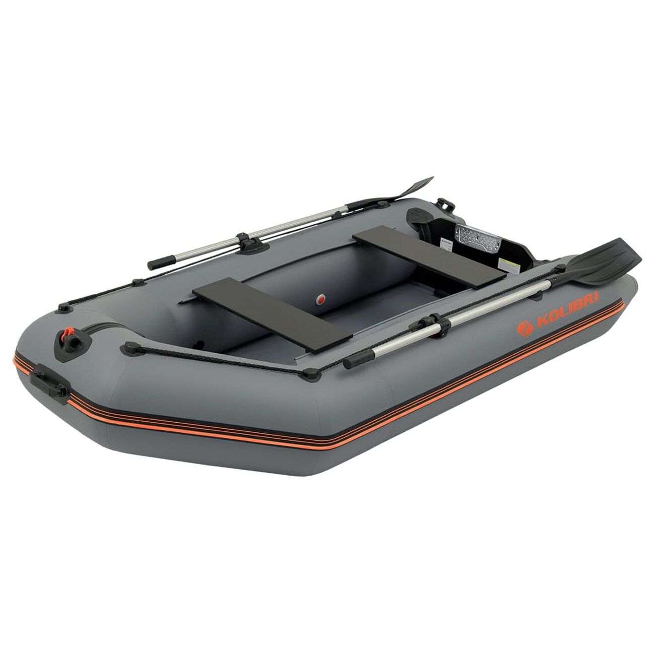 Ponton Kolibri KM-300 s celoplošnou podlahou – Dark Grey